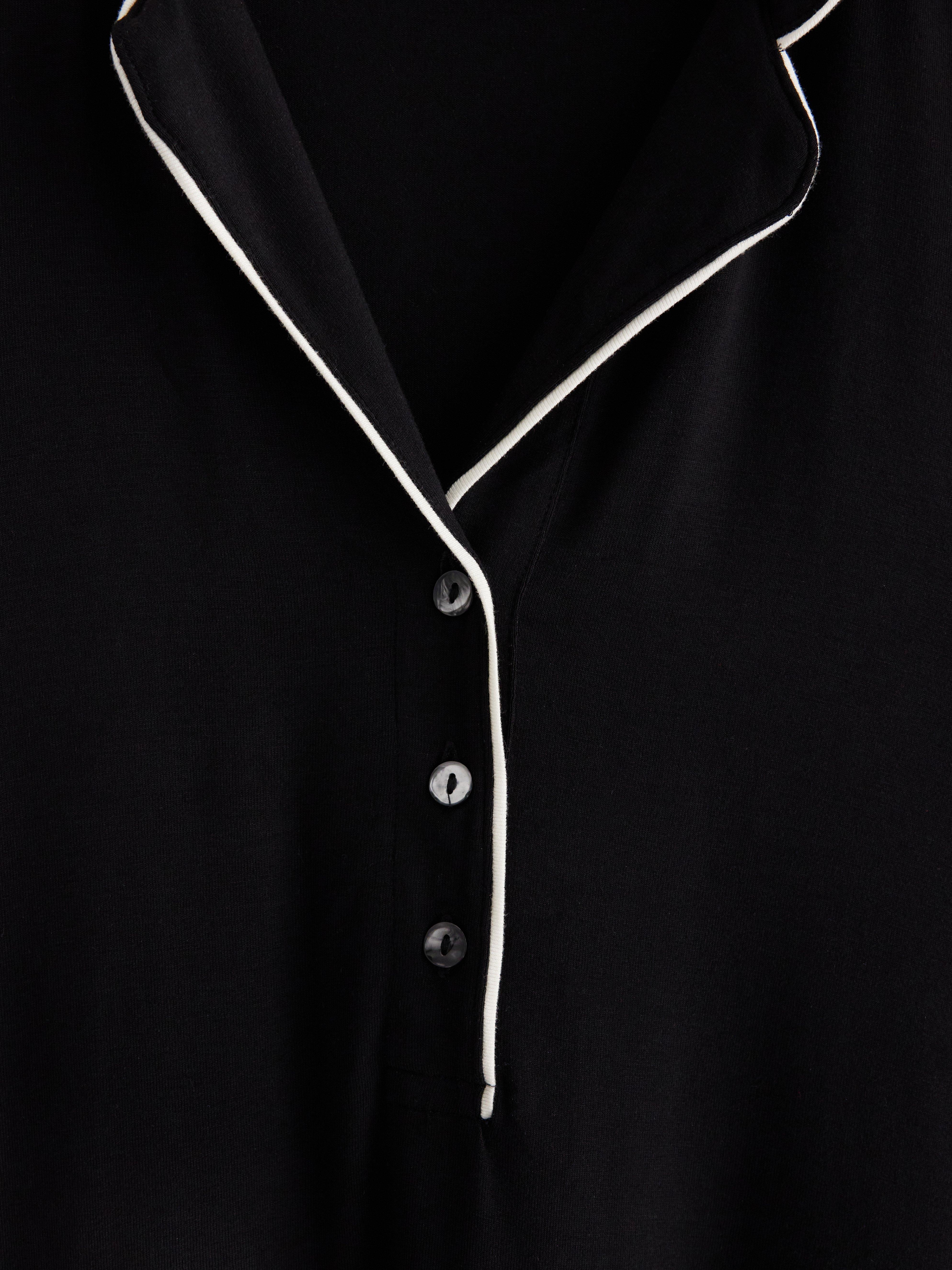 Night Shirt - Lingerie - Black