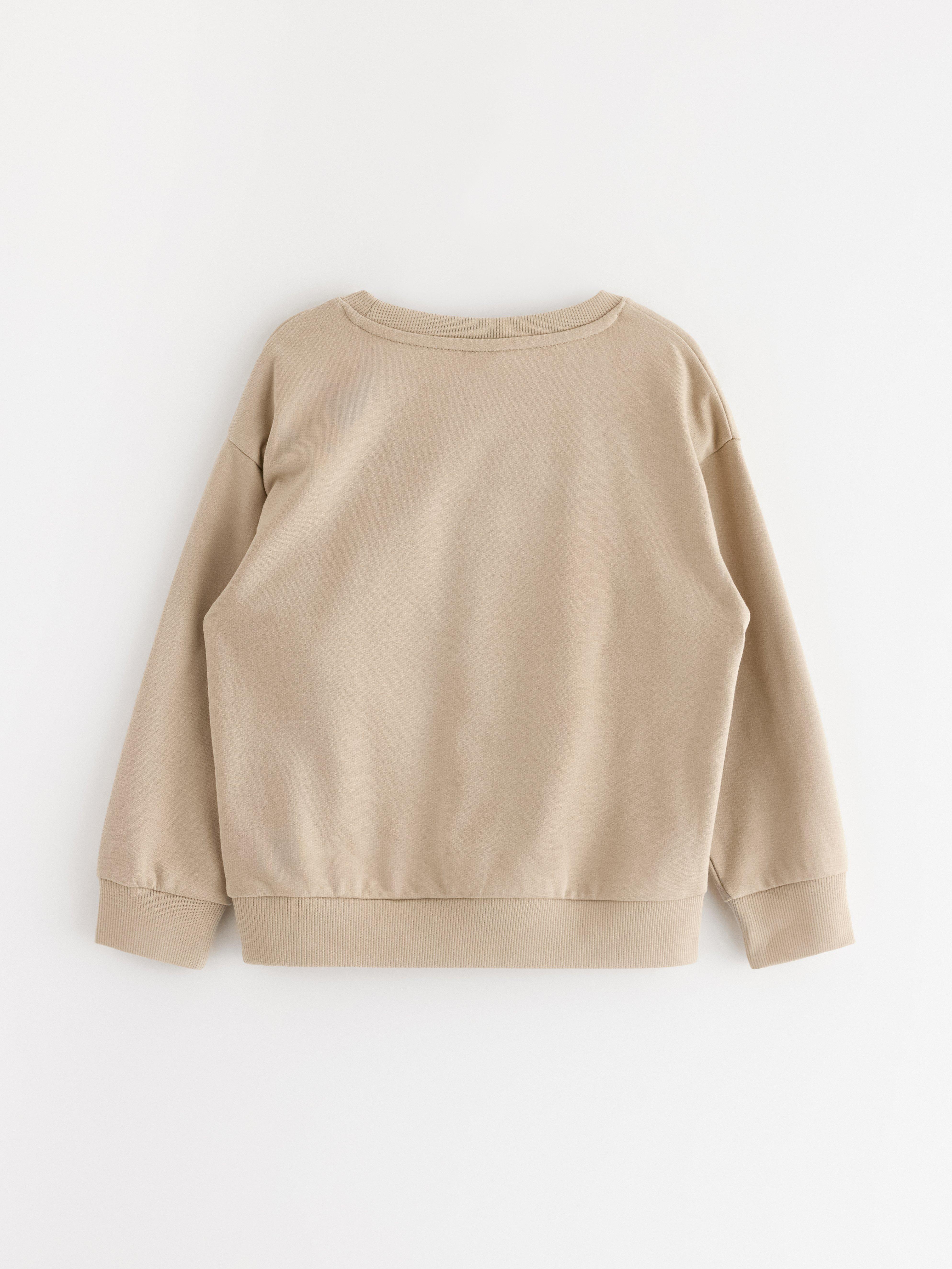 Sweatshirt - Kids Wear - Beige