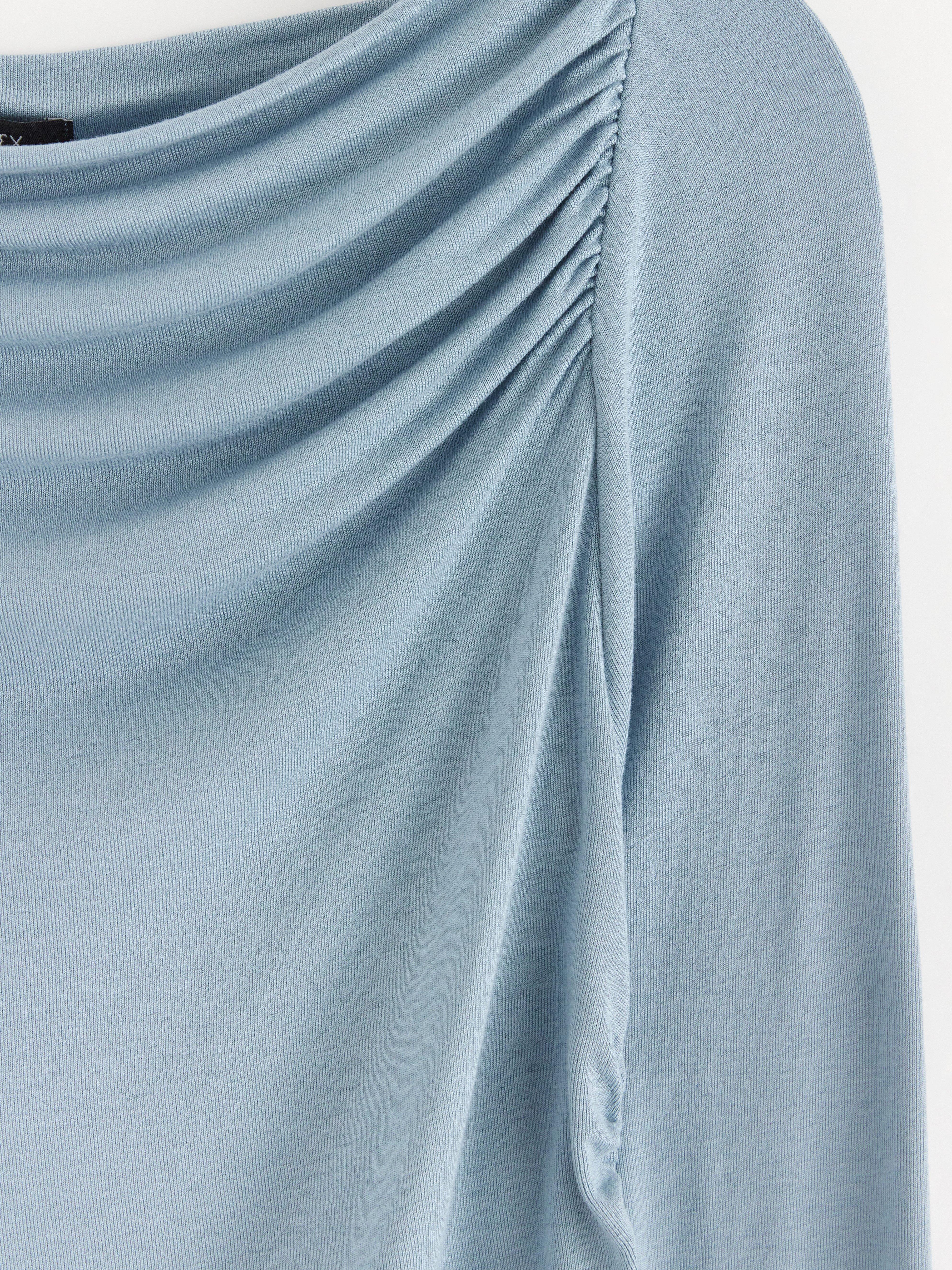Top - Womens Wear - Blue