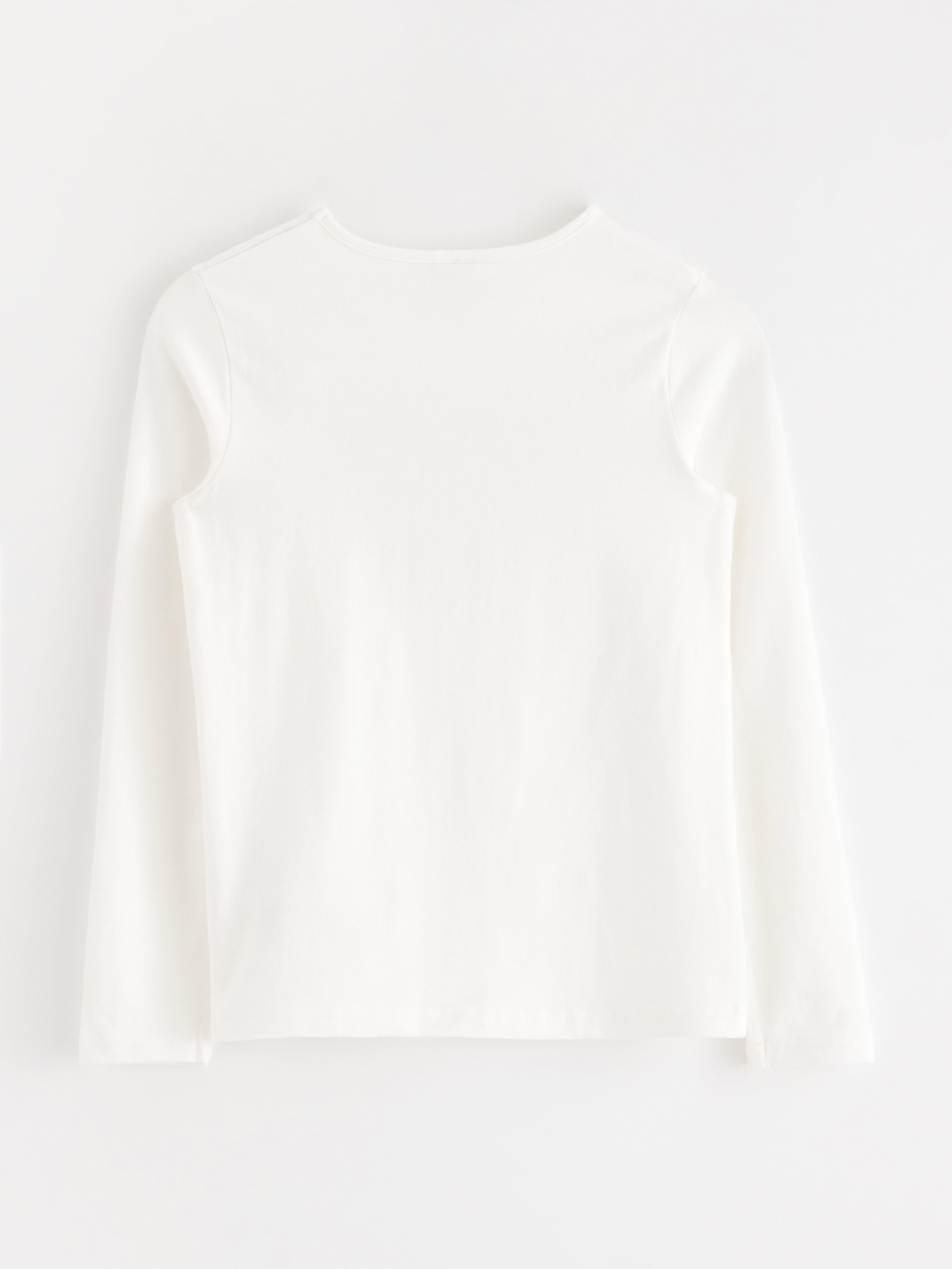 Top - Kids Wear - White
