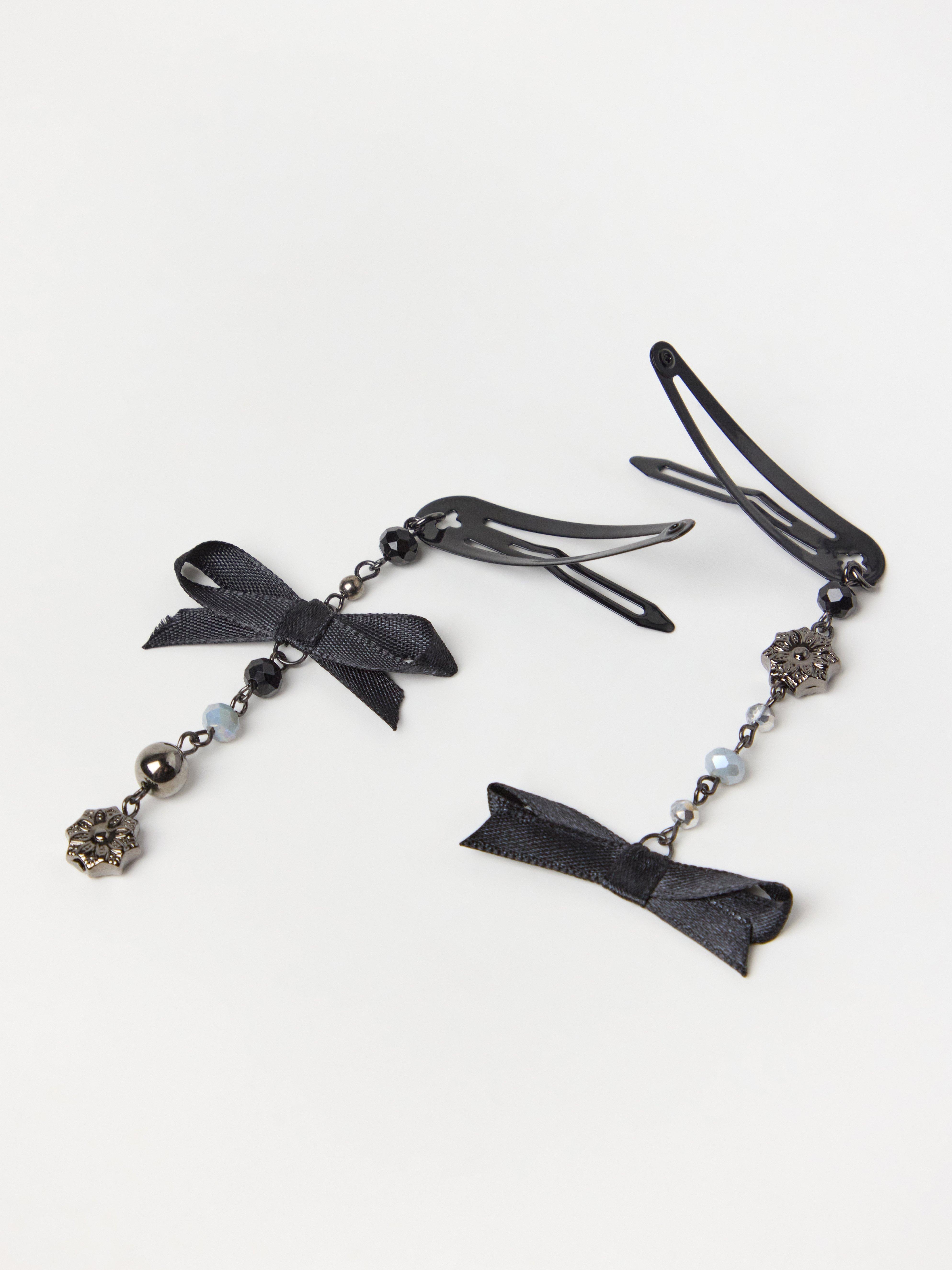 Hair Clips - Kids Wear - Black