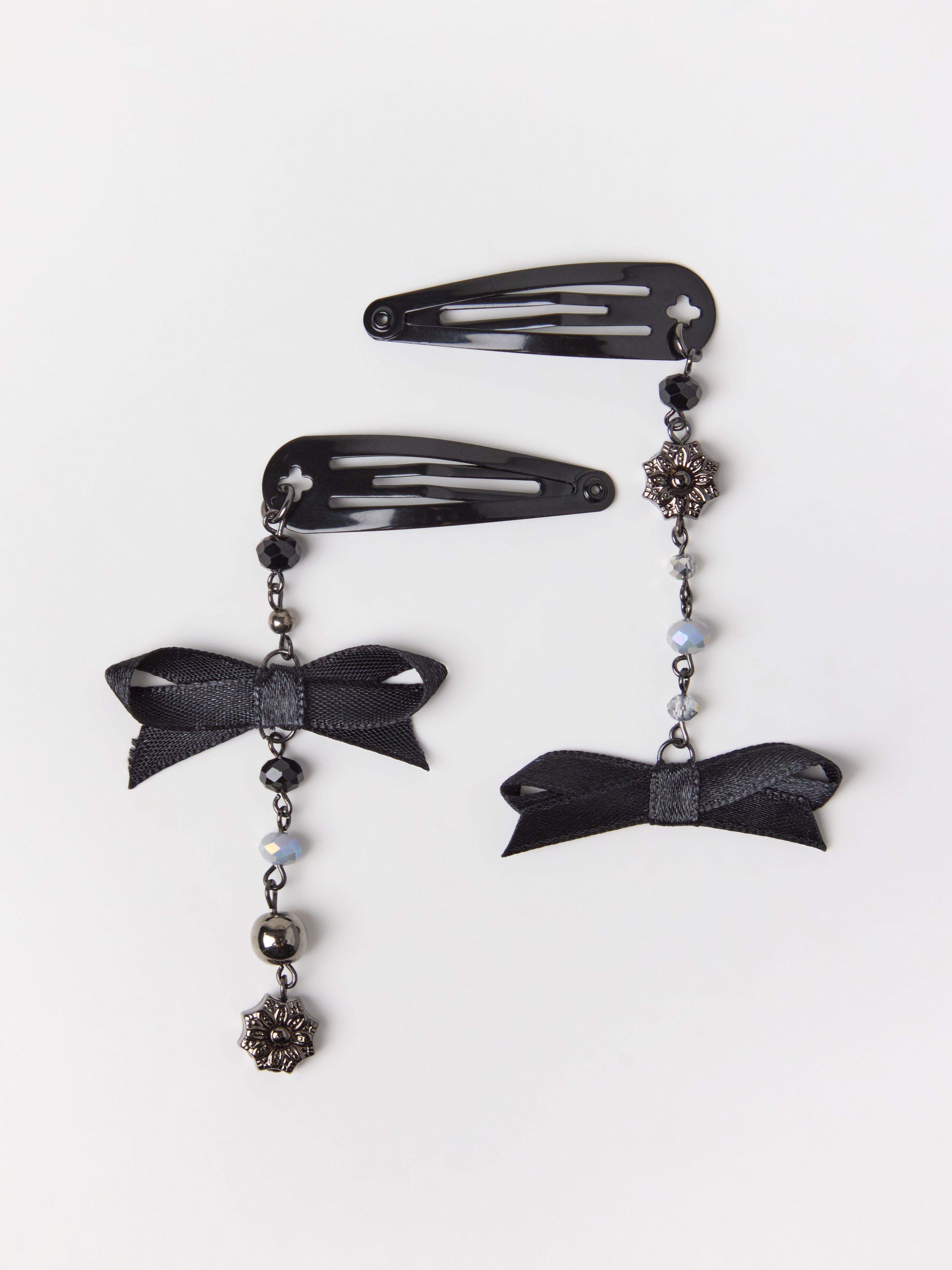 Hair Clips - Kids Wear - Black