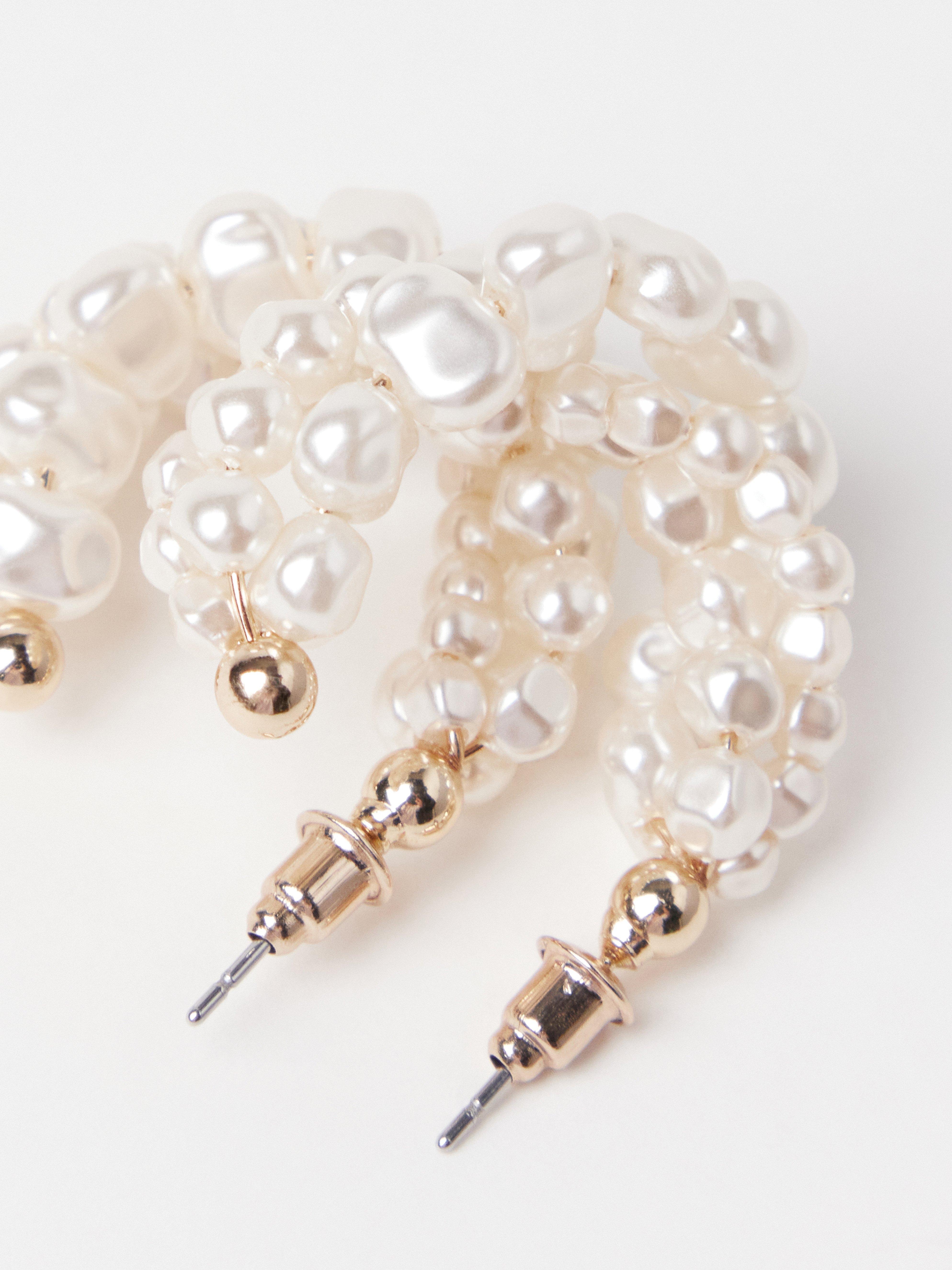 Earrings - Womens Wear - White