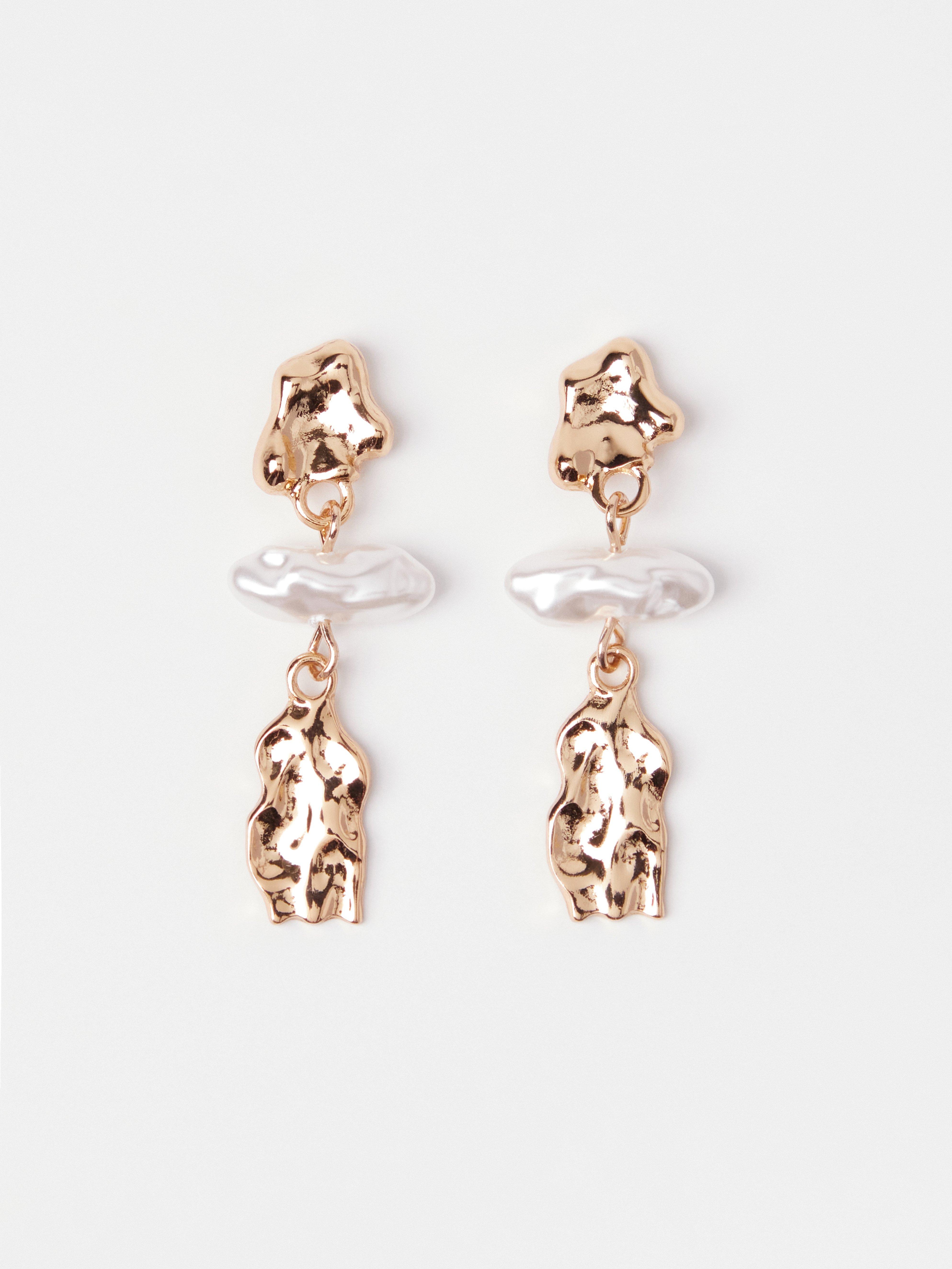 Earrings - Womens Wear - White