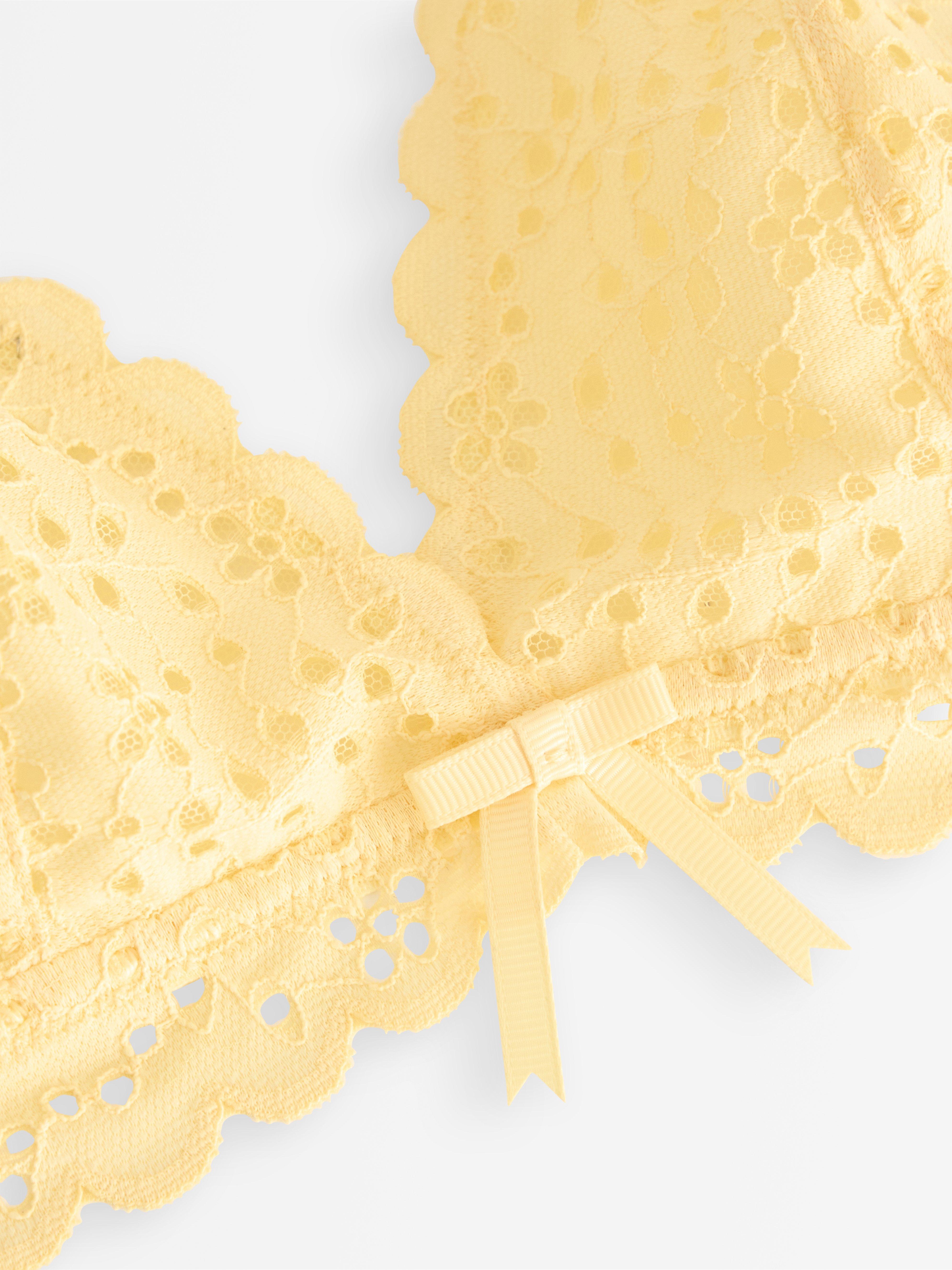 Bralette - Undertøj - Gul