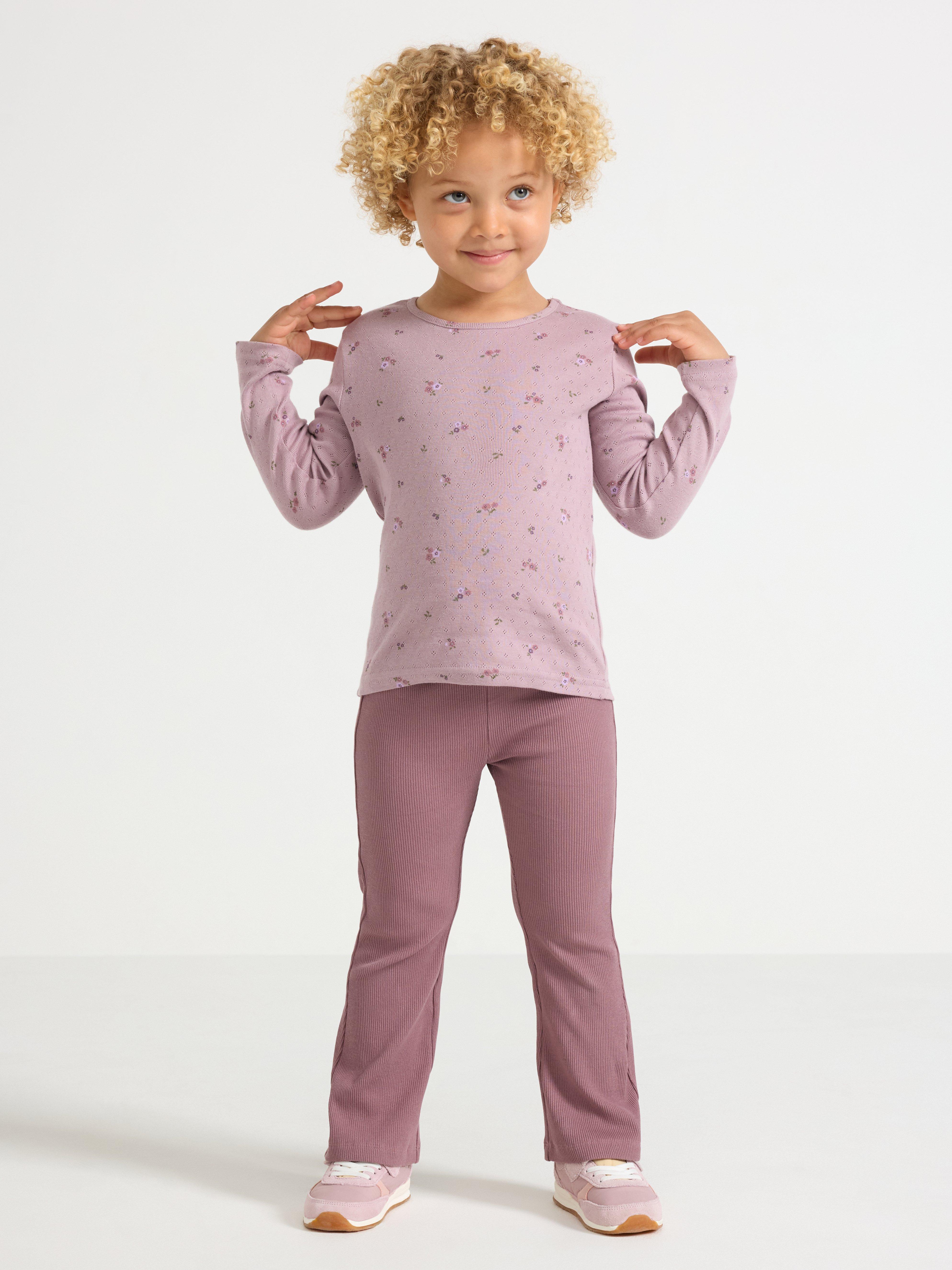 Leggings - Kids Wear - Lilac