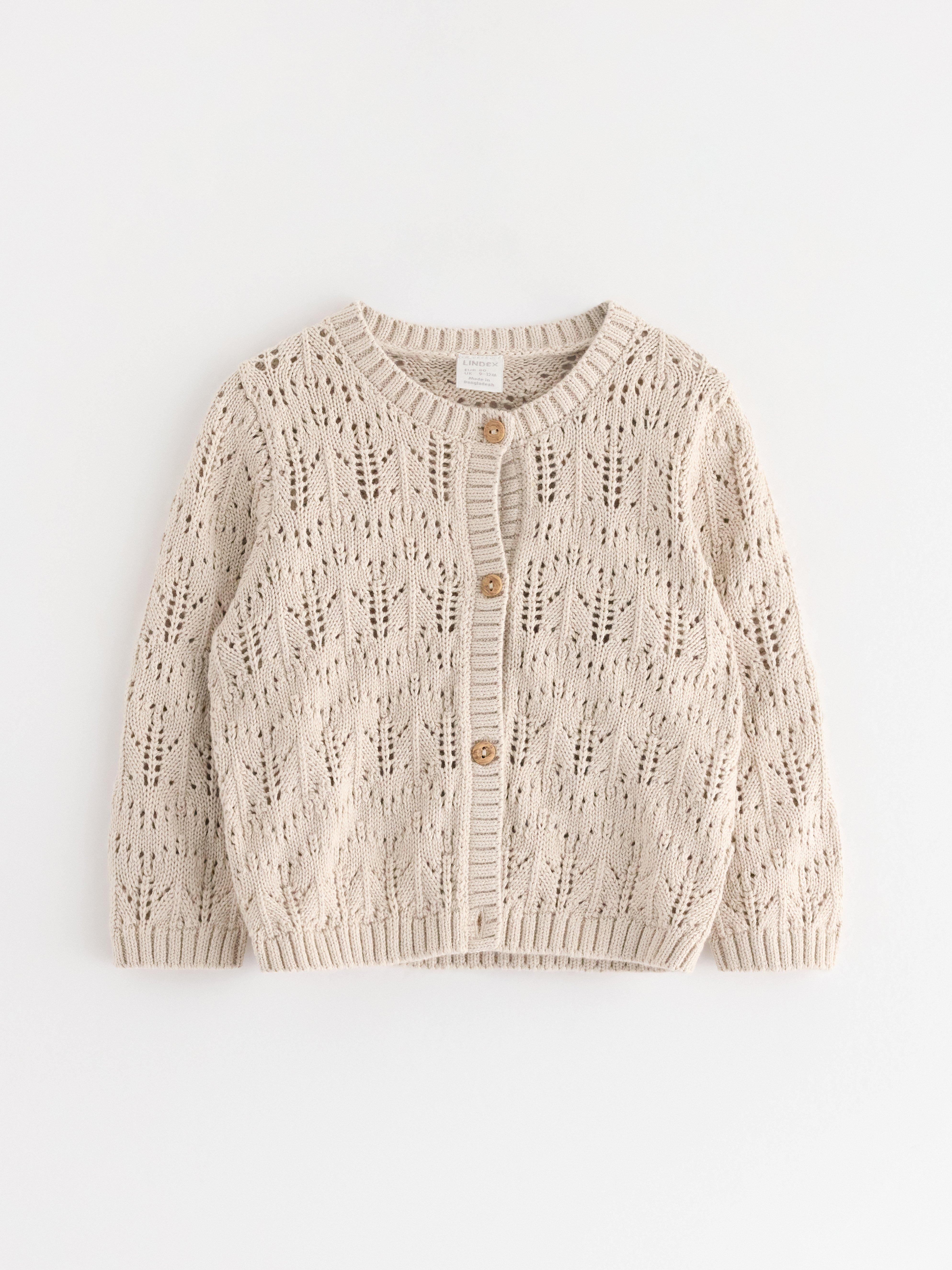 Kardigan - Děti - Šedá