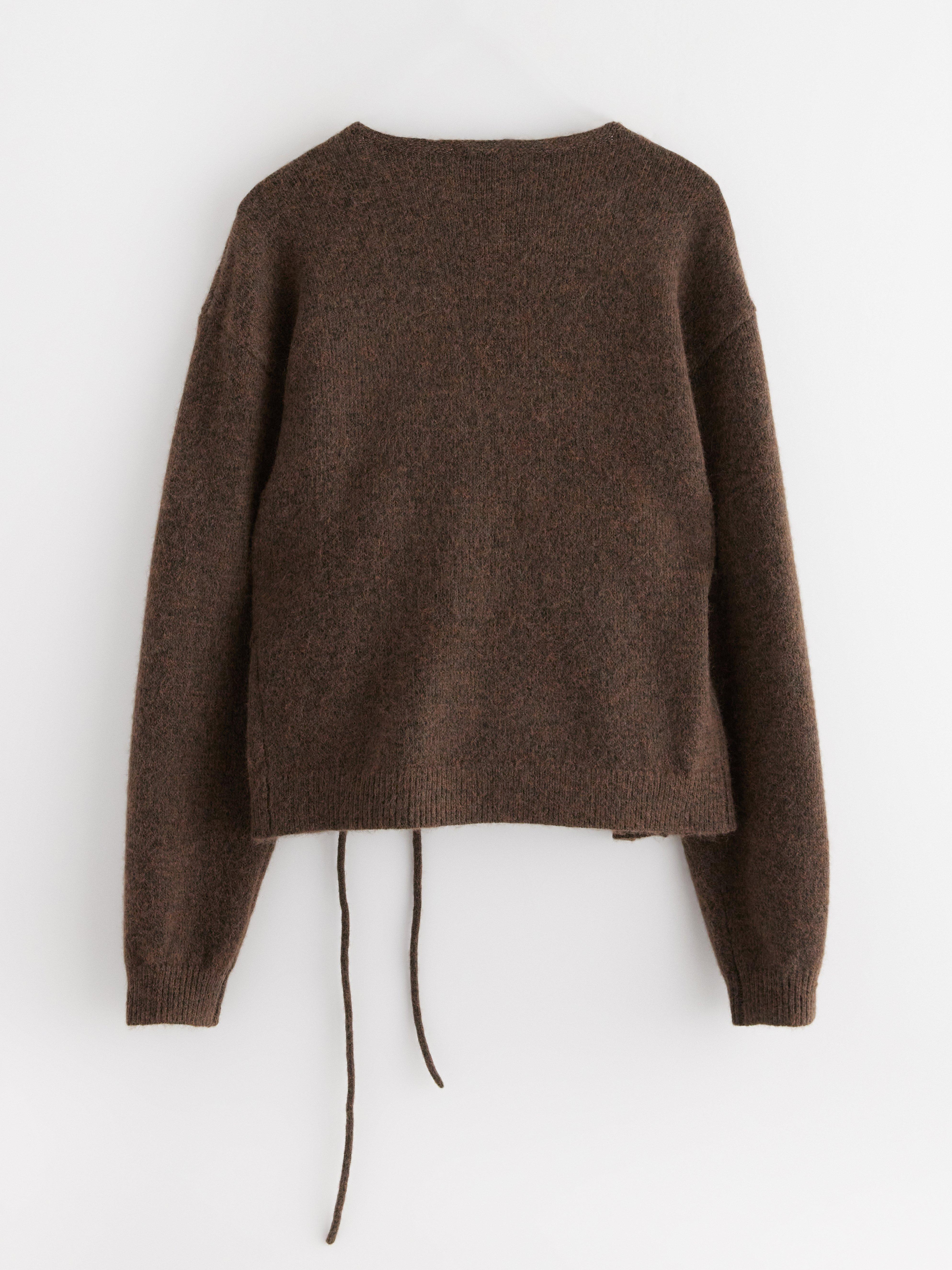 Cardigan - Womens Wear - Brown