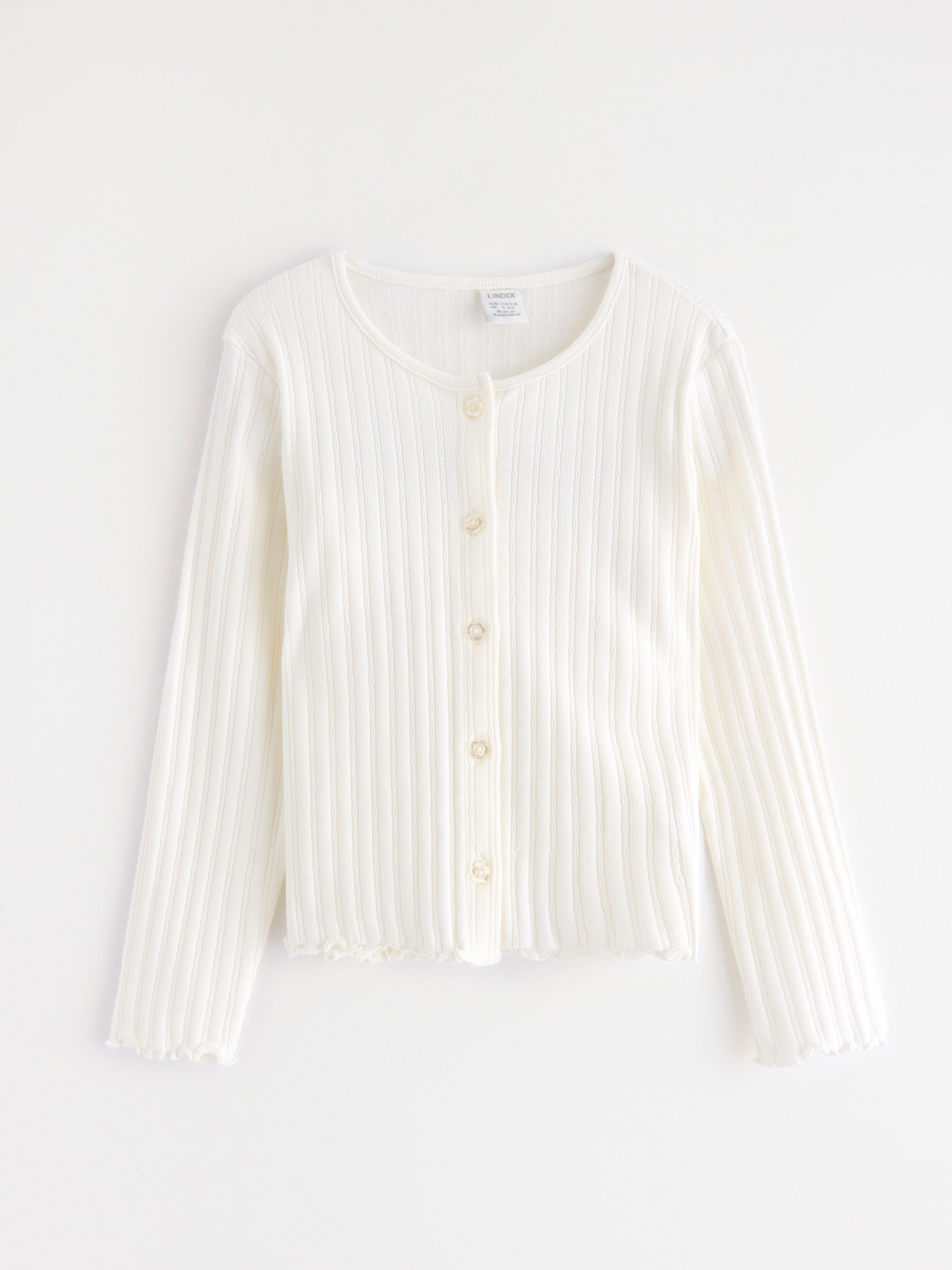 Cardigan - Kids Wear - White