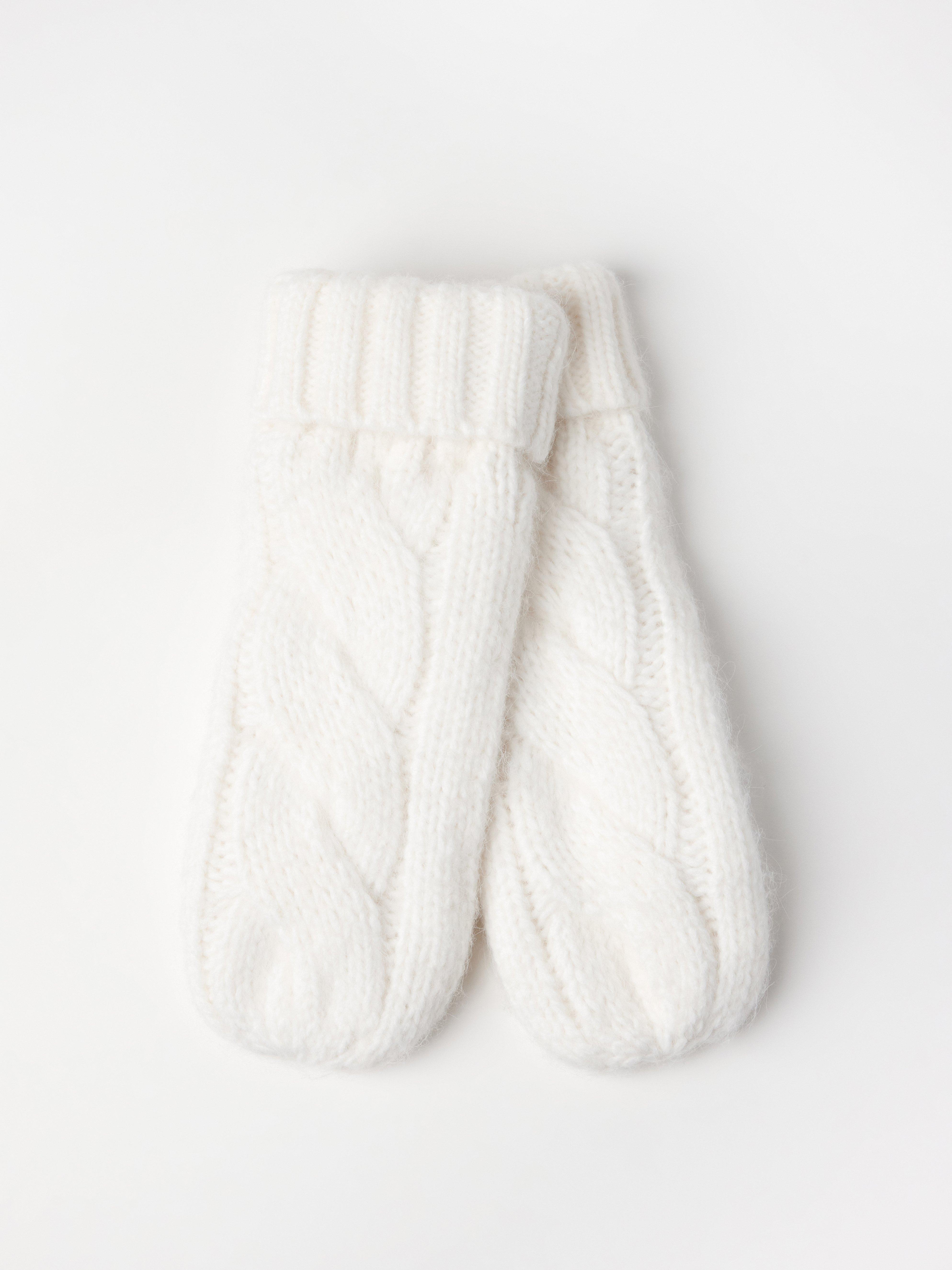Mittens - Womens Wear - White