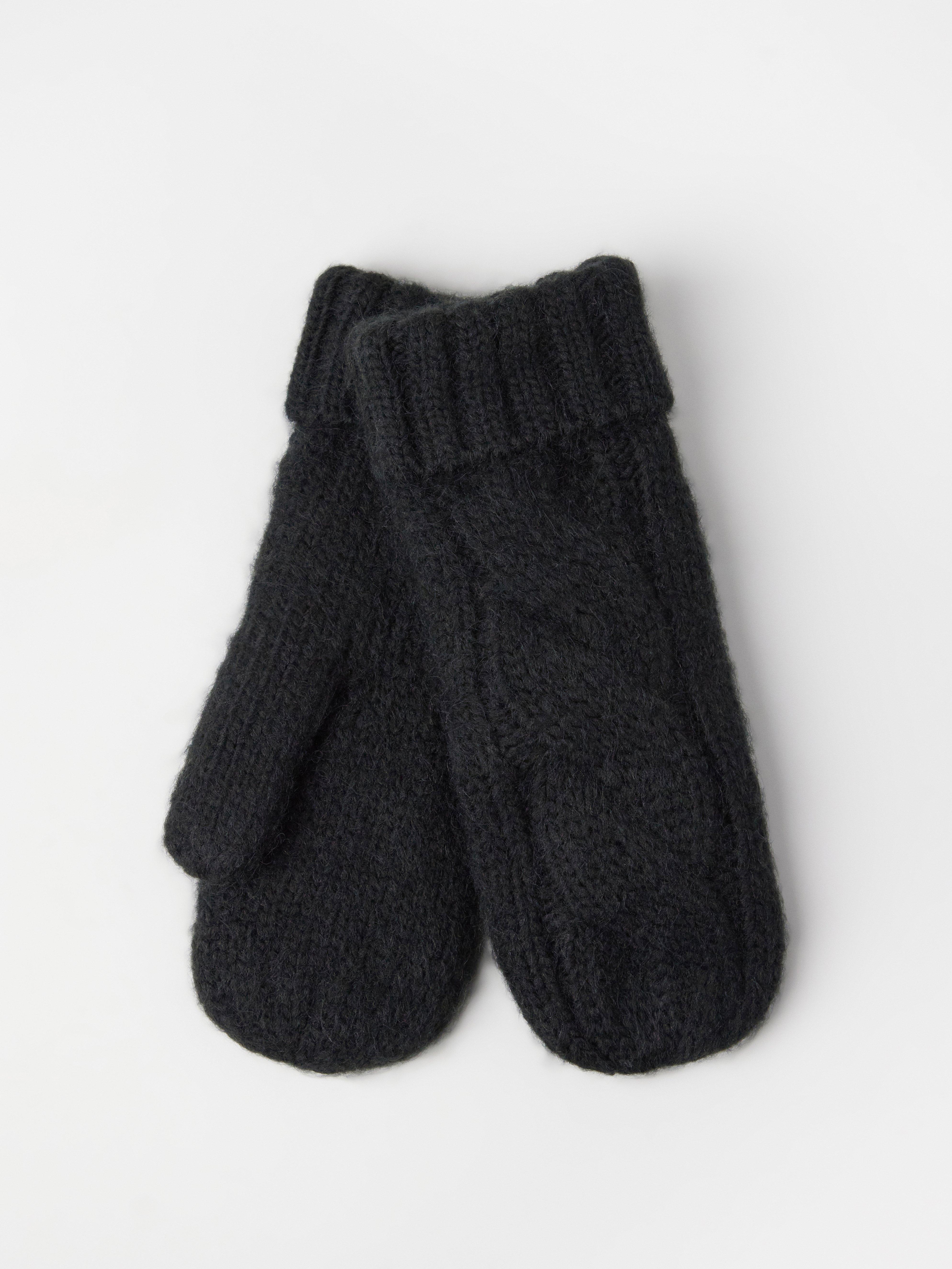 Mittens - Womens Wear - Black