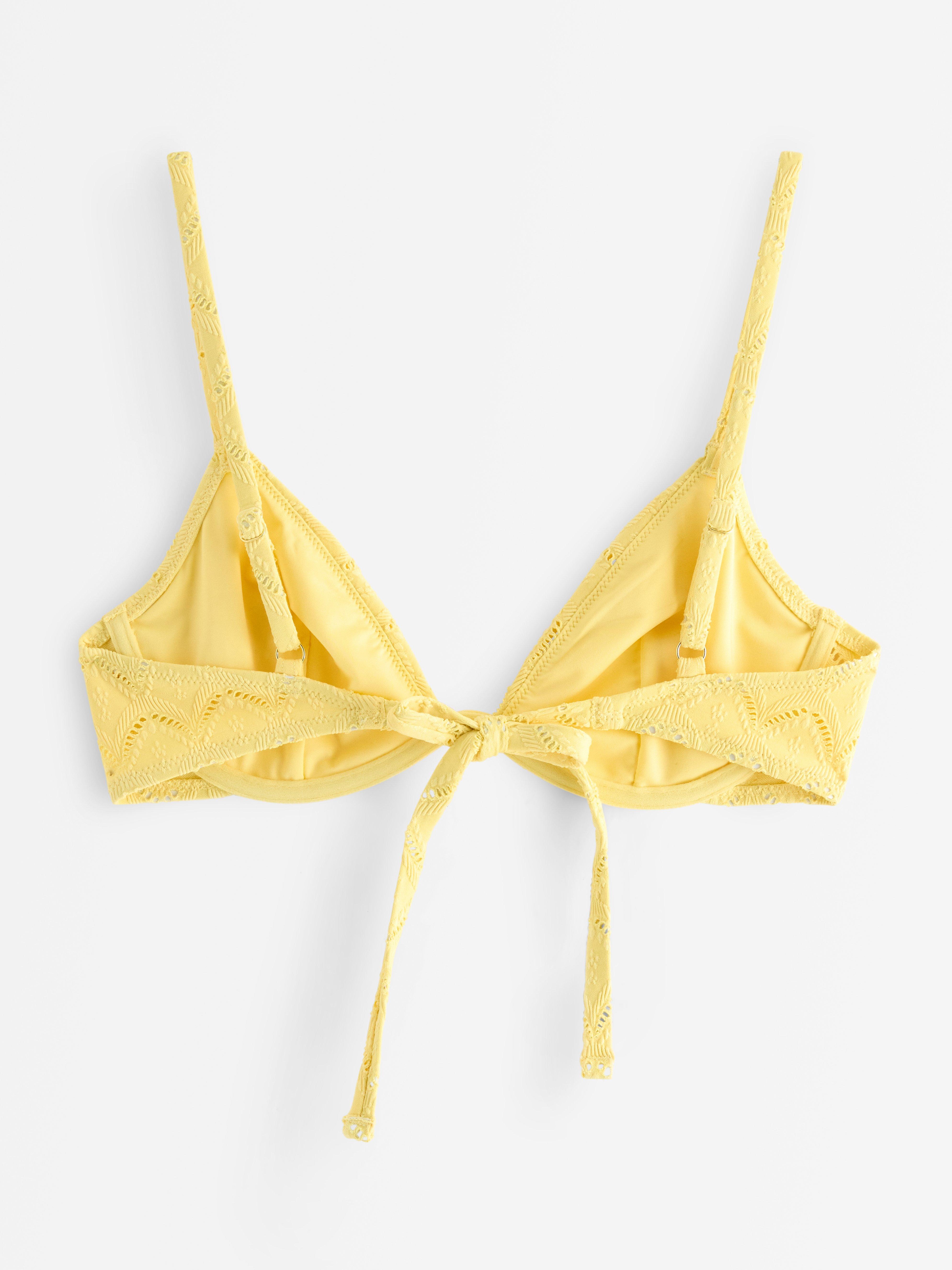 Wire Bra - Lingerie - Yellow