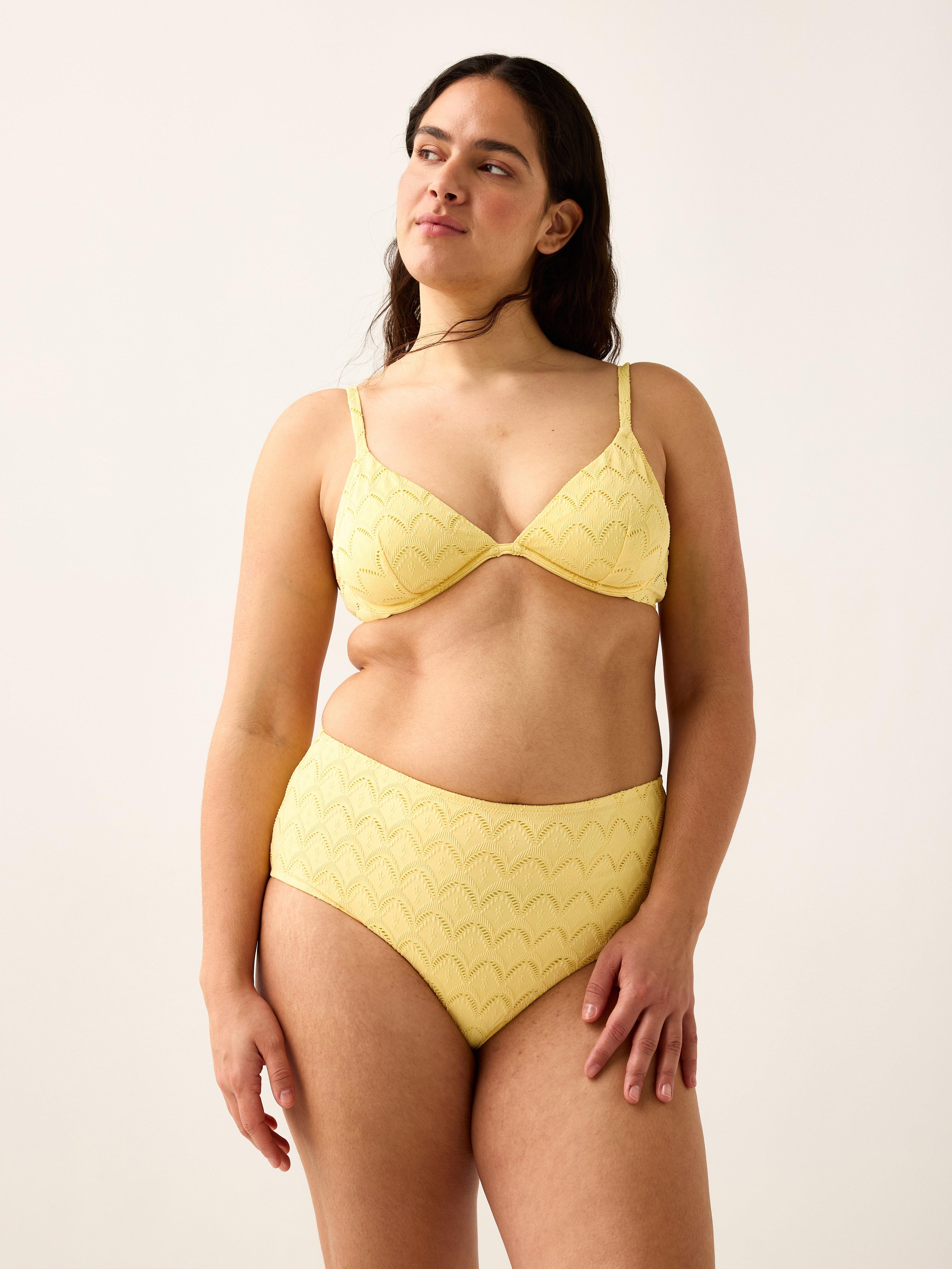 Wire Bra - Lingerie - Yellow