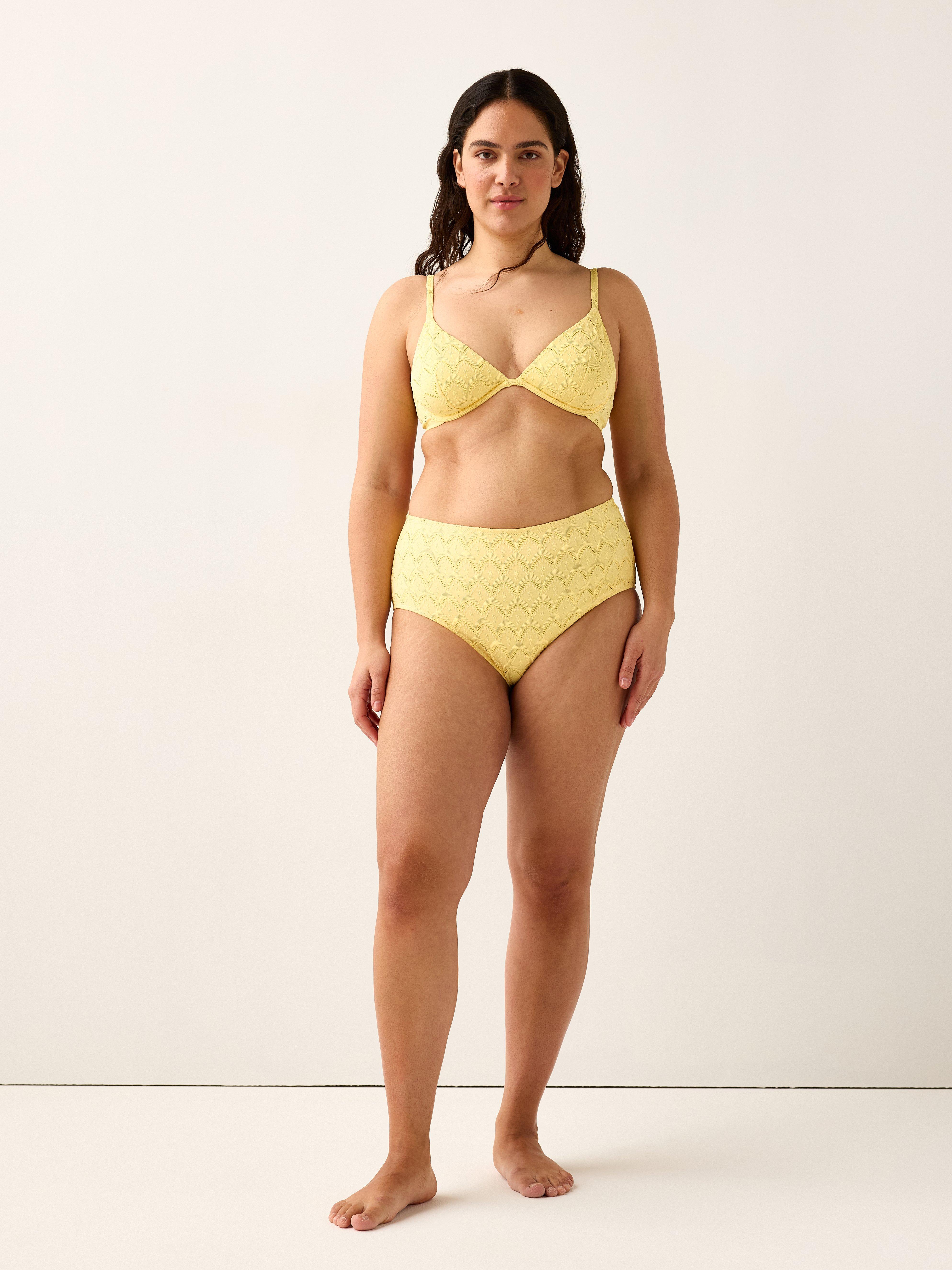 Wire Bra - Lingerie - Yellow
