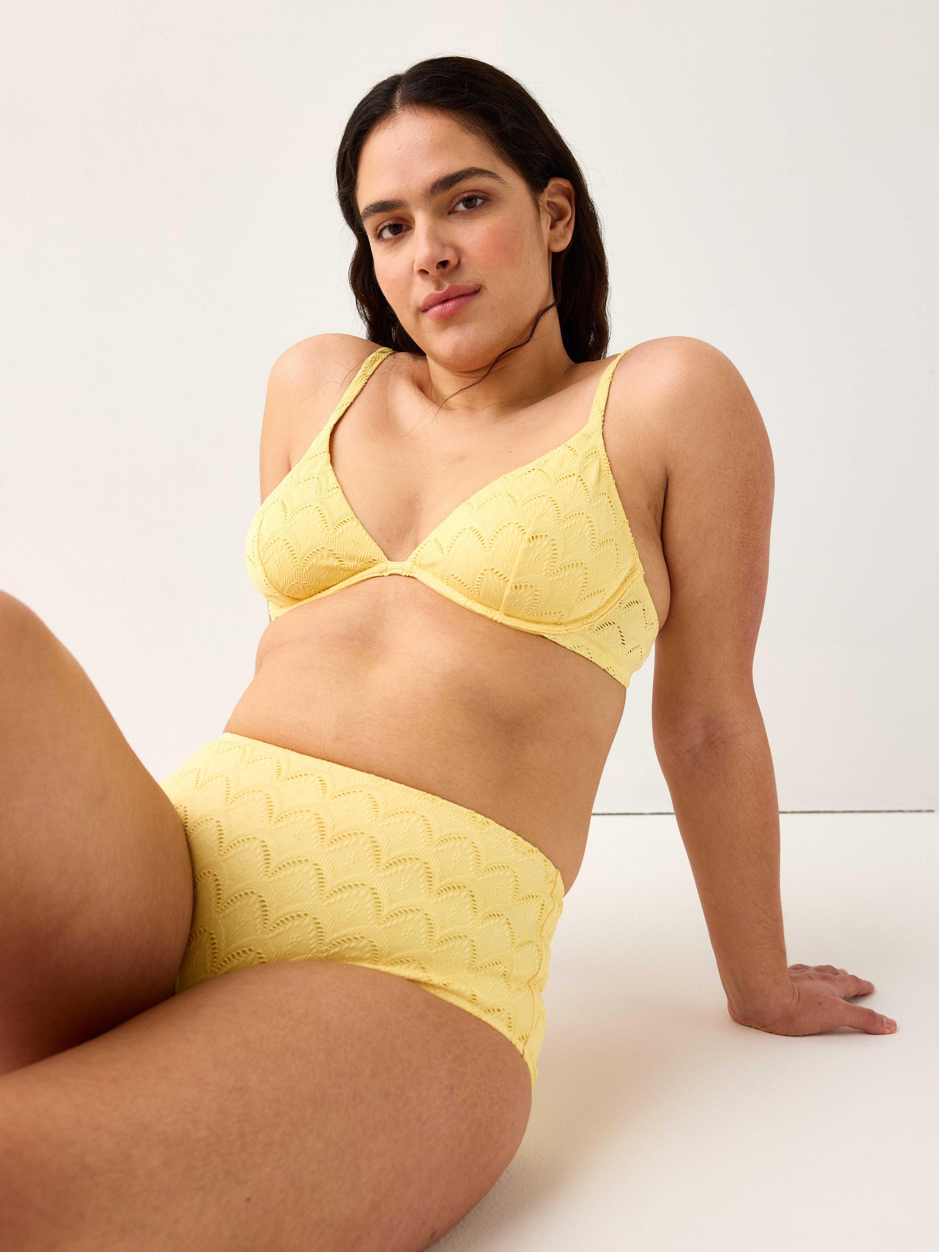 Bygel-bh - Underkläder - Gul