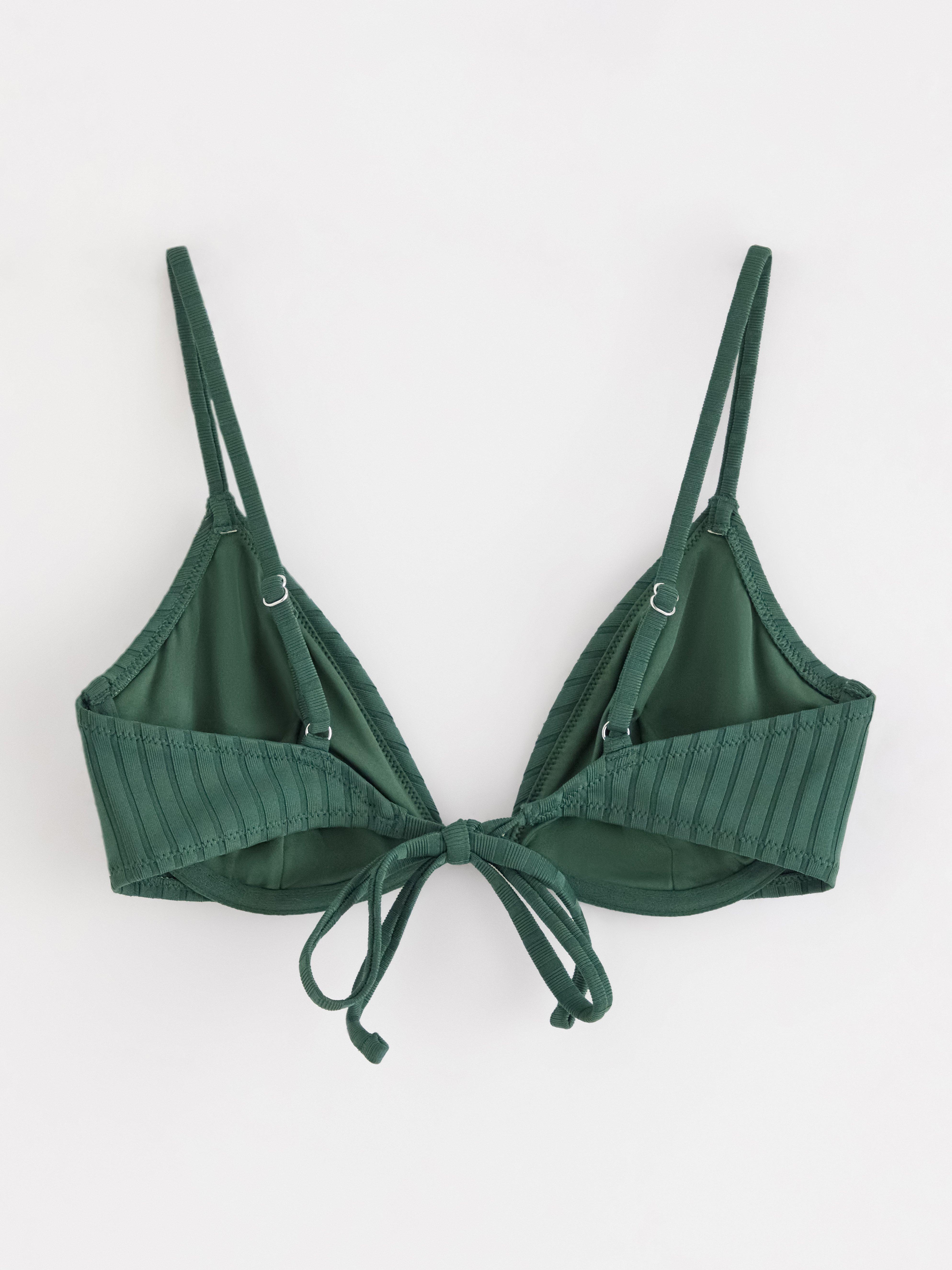 Wire Bra - Lingerie - Green
