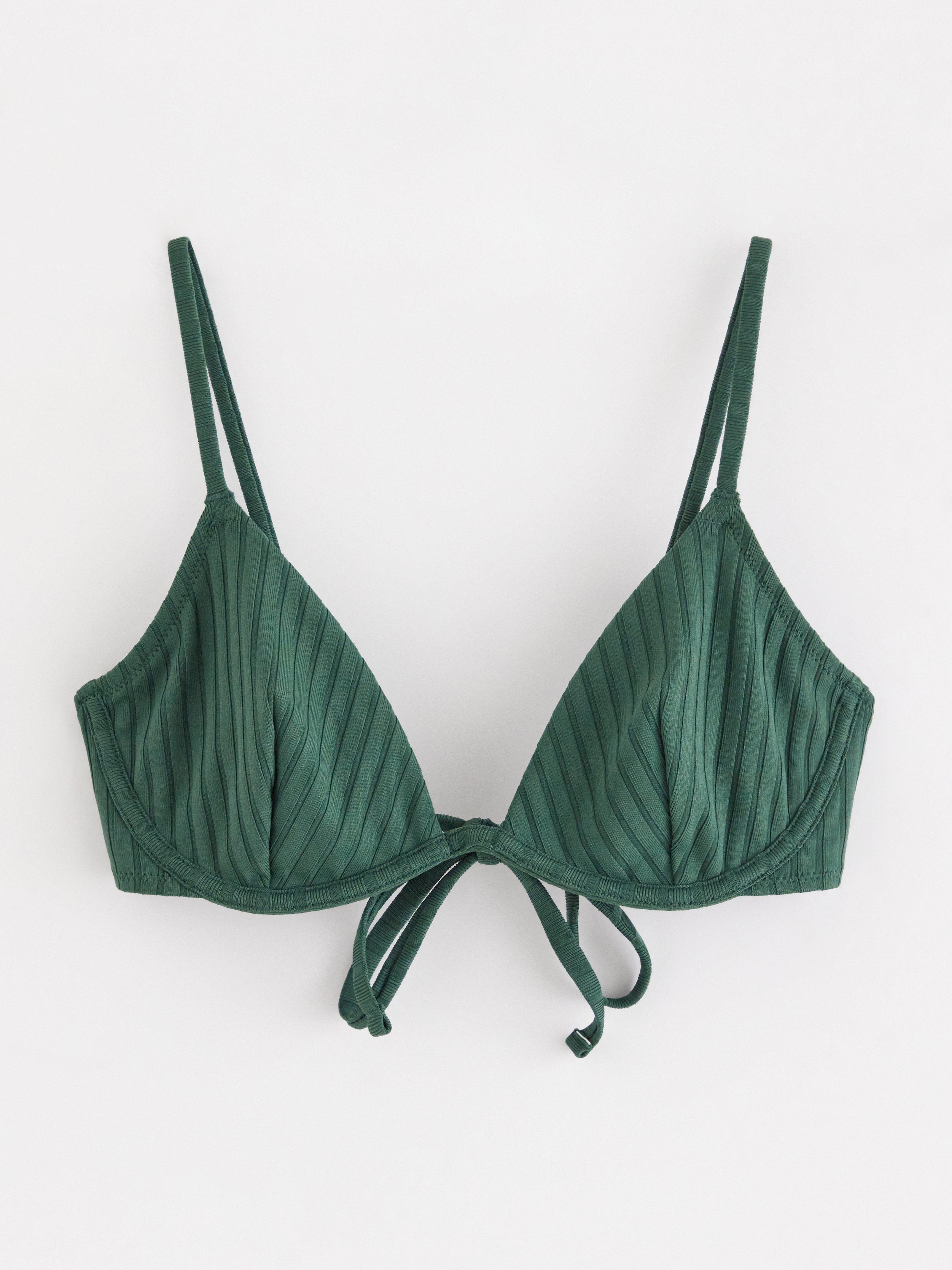 Wire Bra - Lingerie - Green