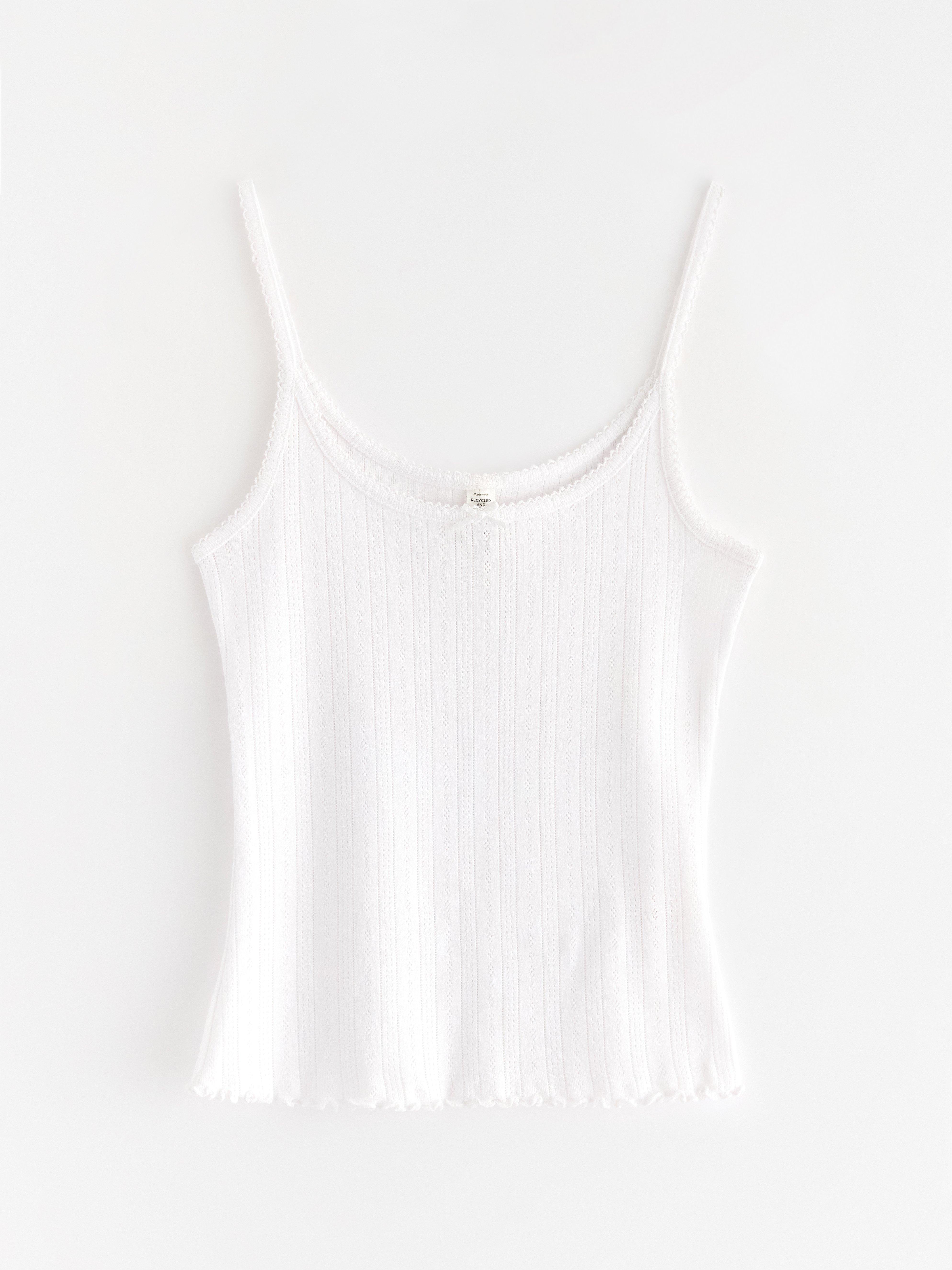 Pyjama Top - Lingerie - White