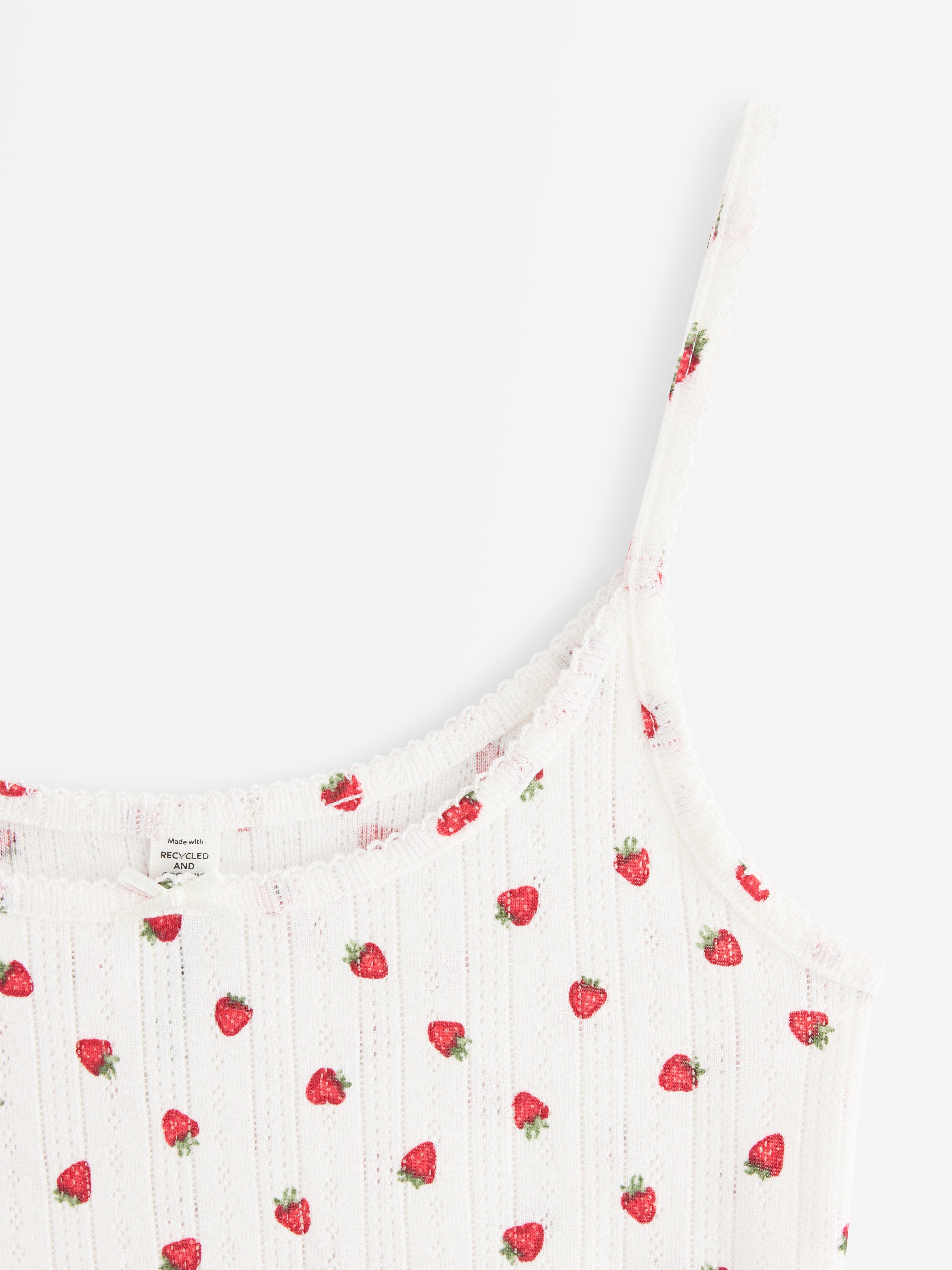 Pyjama Top - Lingerie - Red