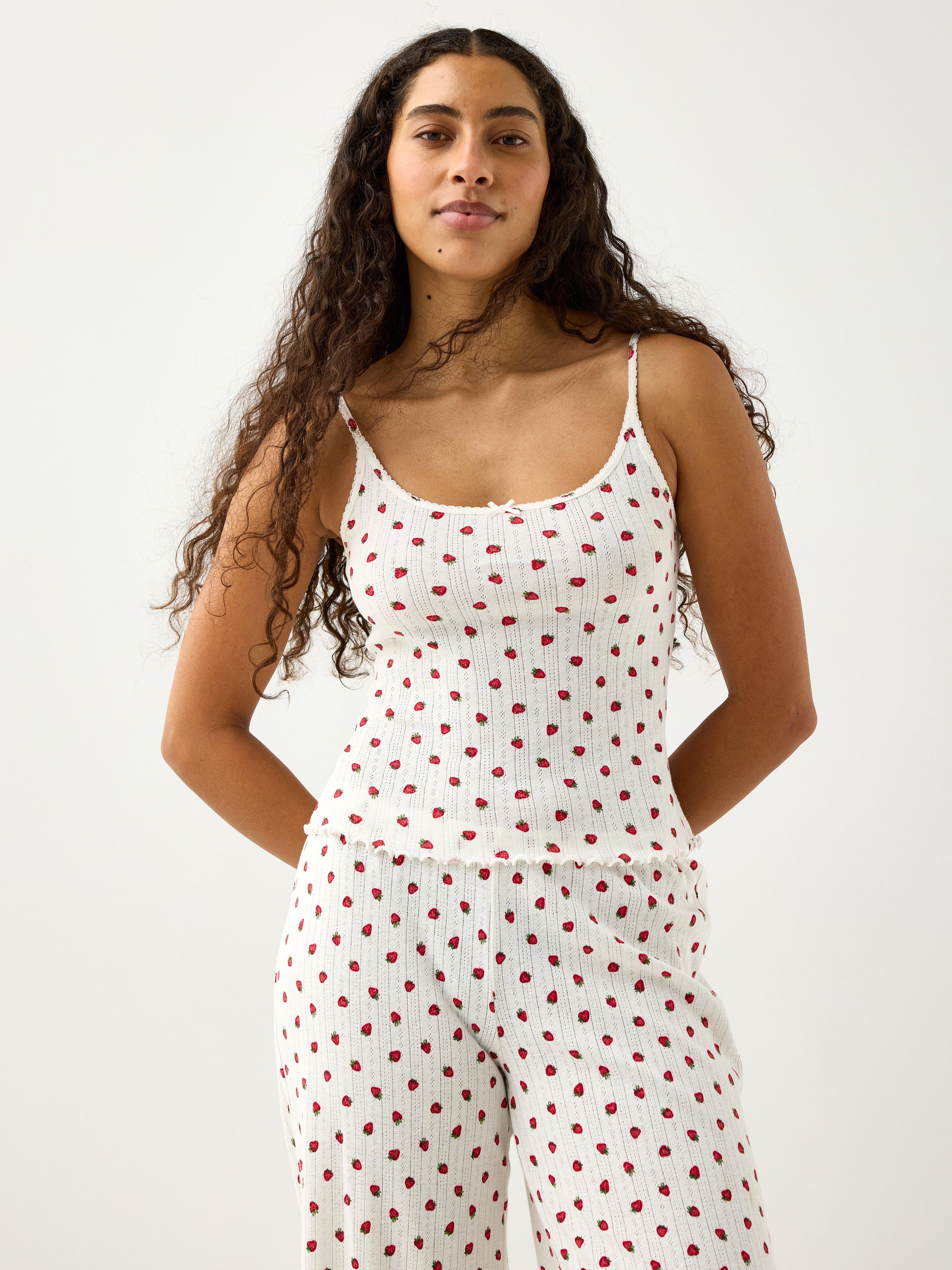 Pyjama Top - Lingerie - Red