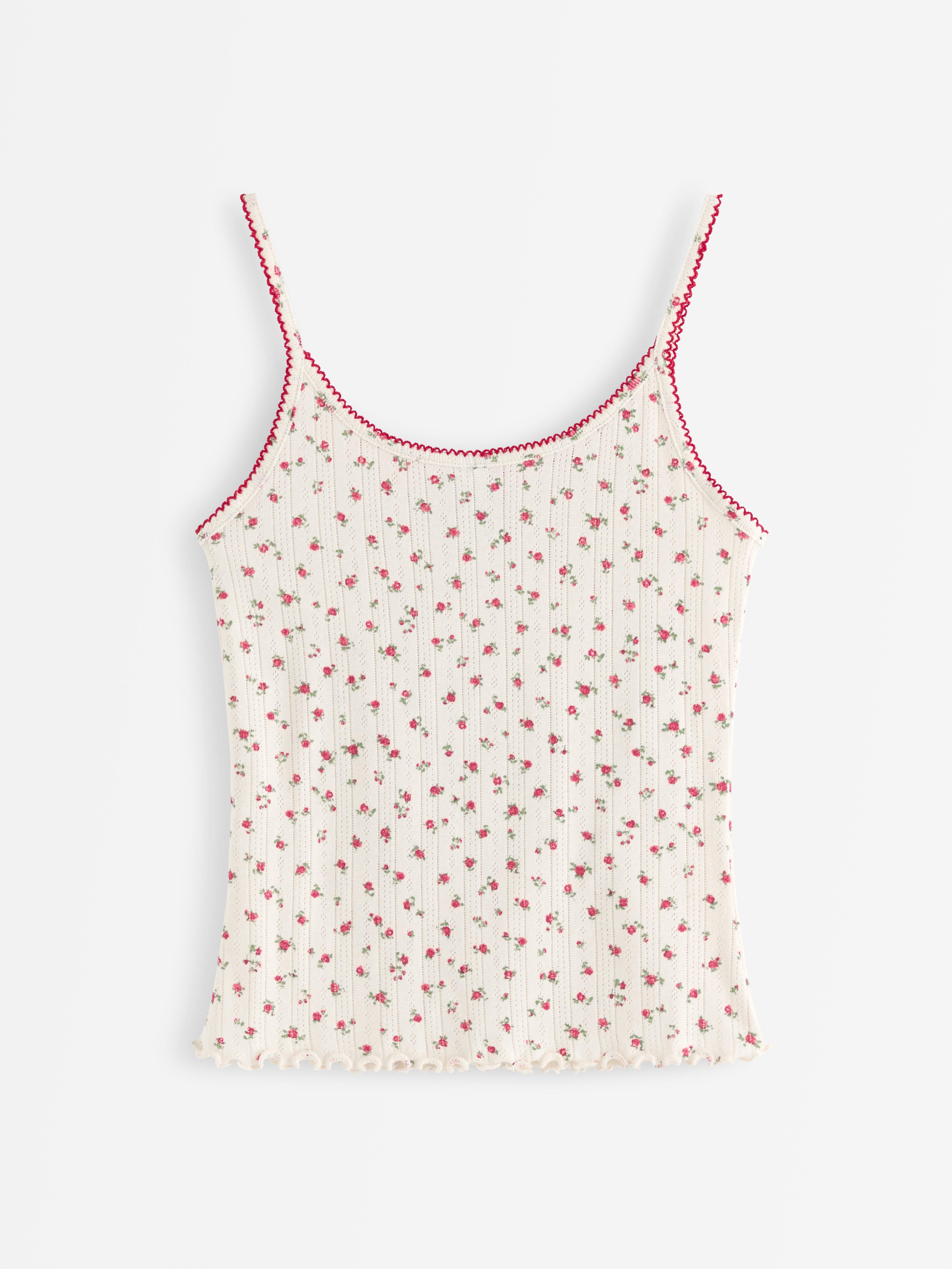 Pyjama Top - Lingerie - Red