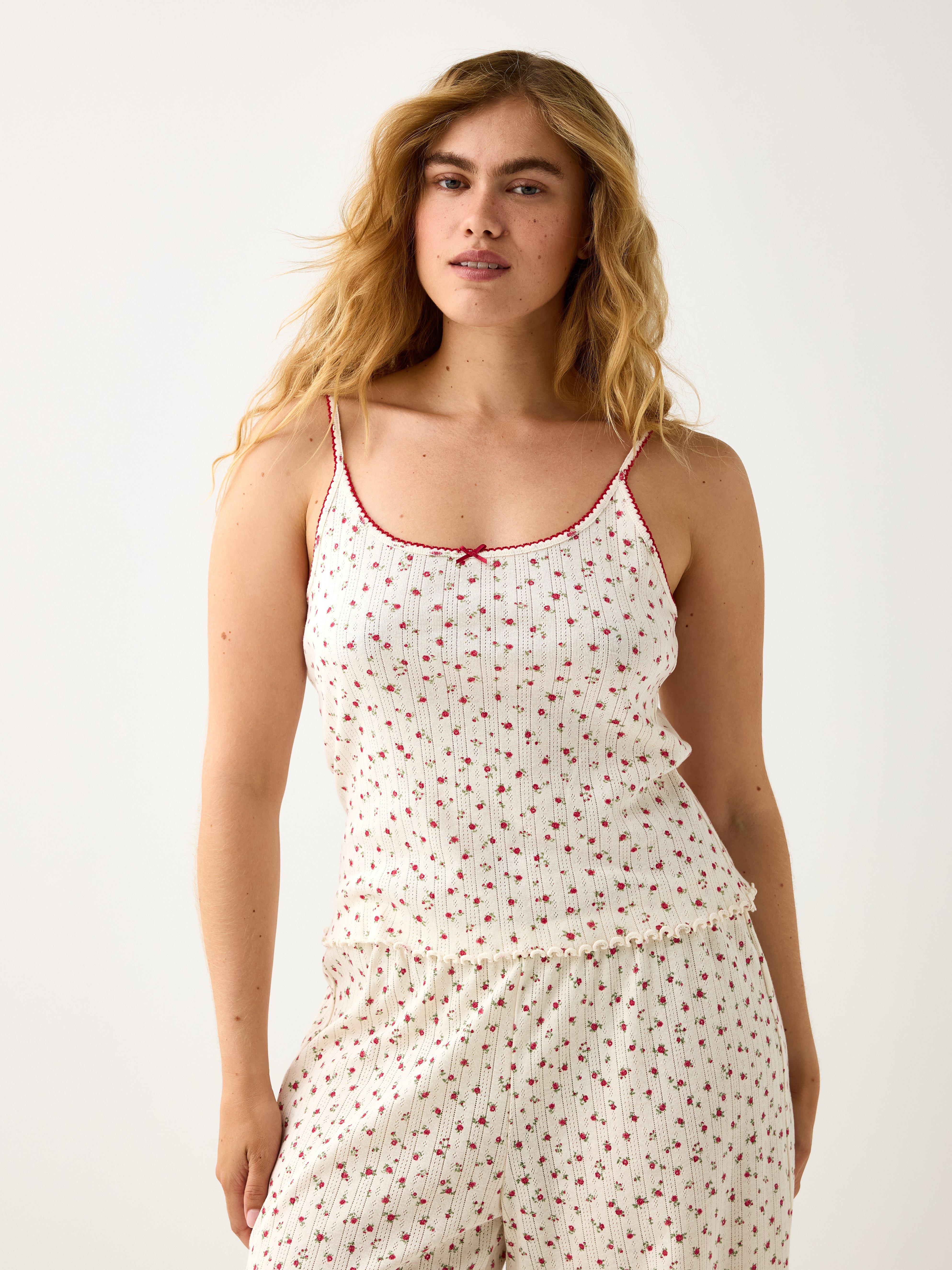 Pyjama Top - Lingerie - Red