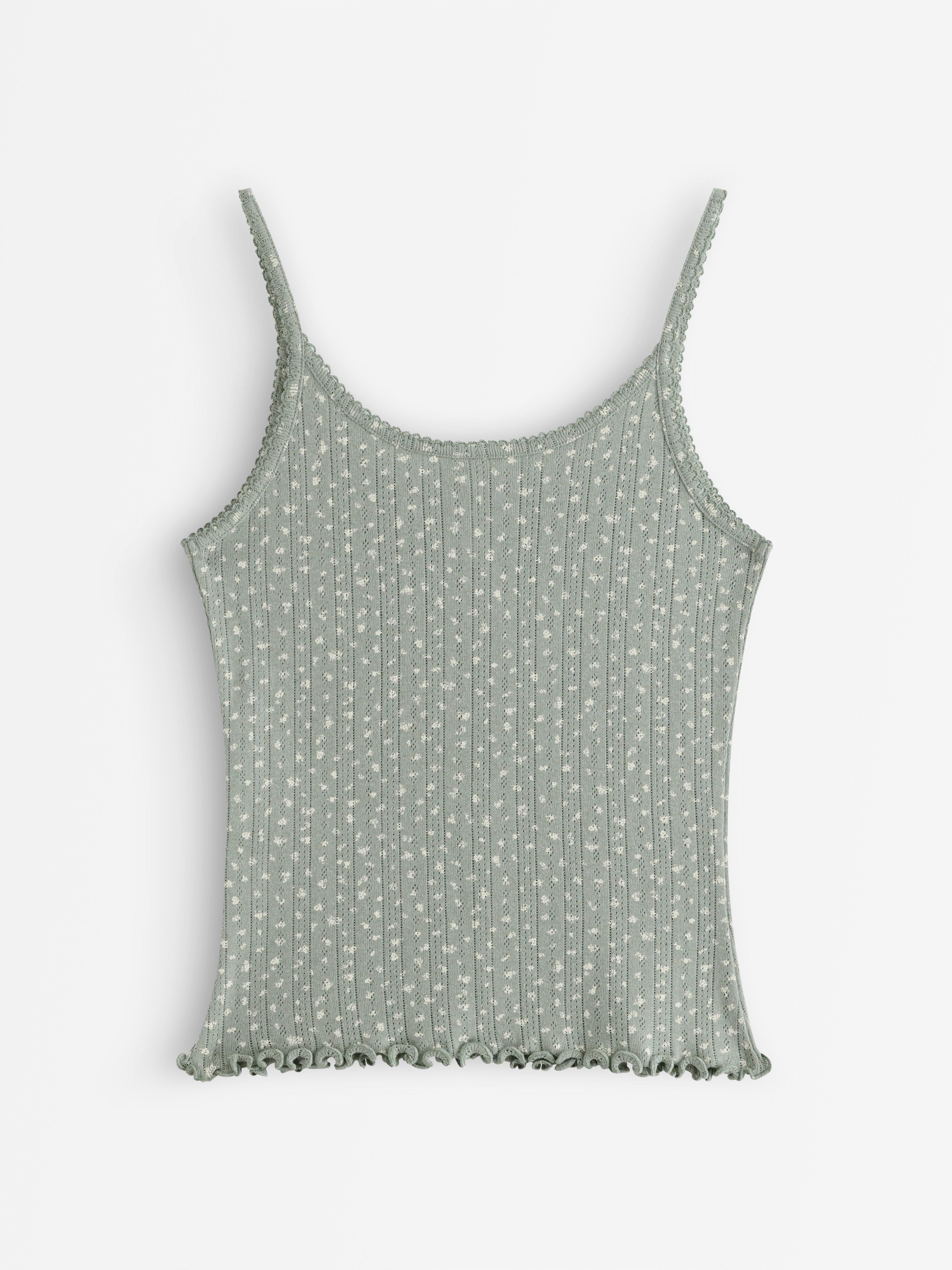 Pyjama Top - Lingerie - Green