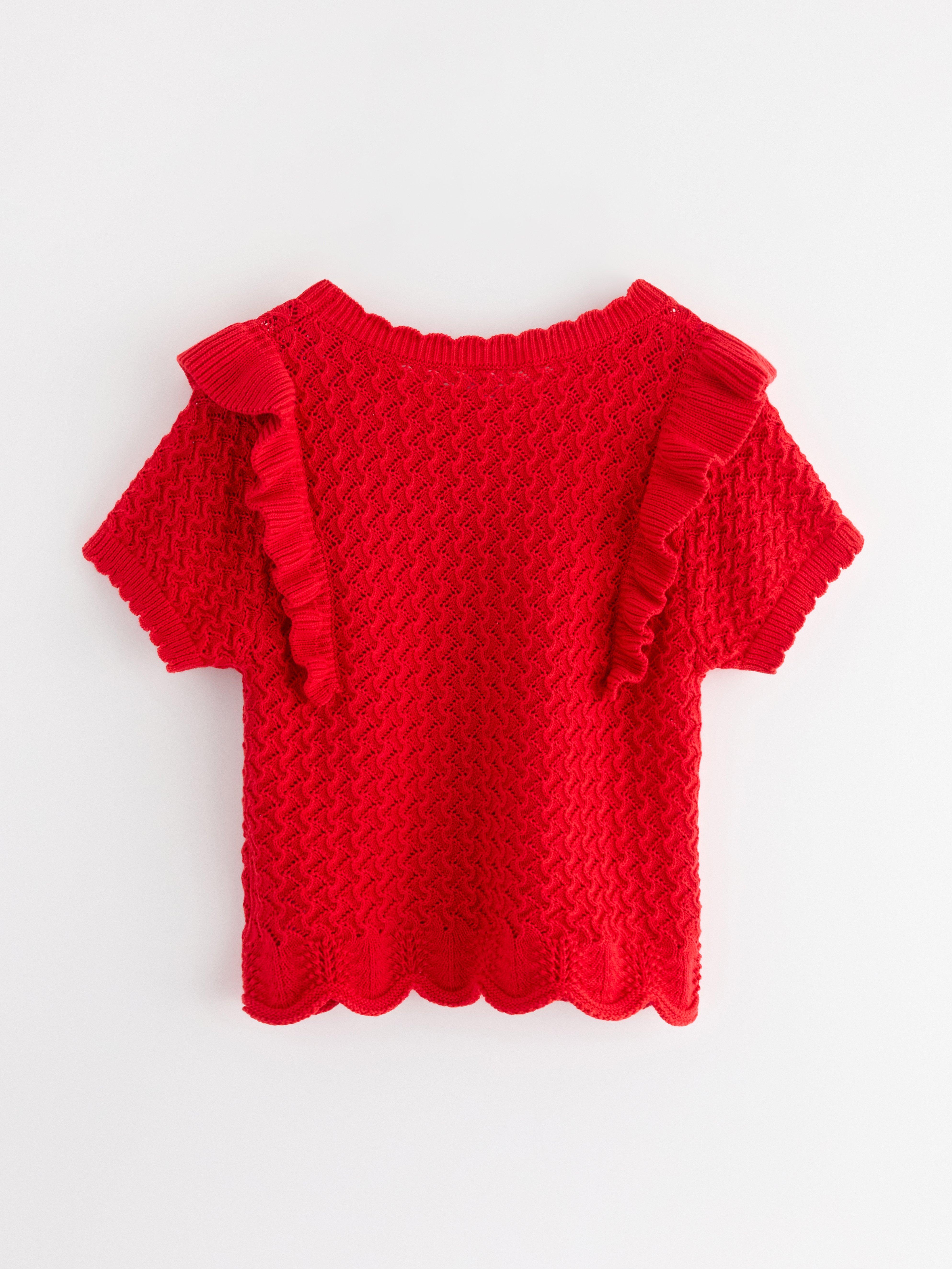 Top - Kids Wear - Red