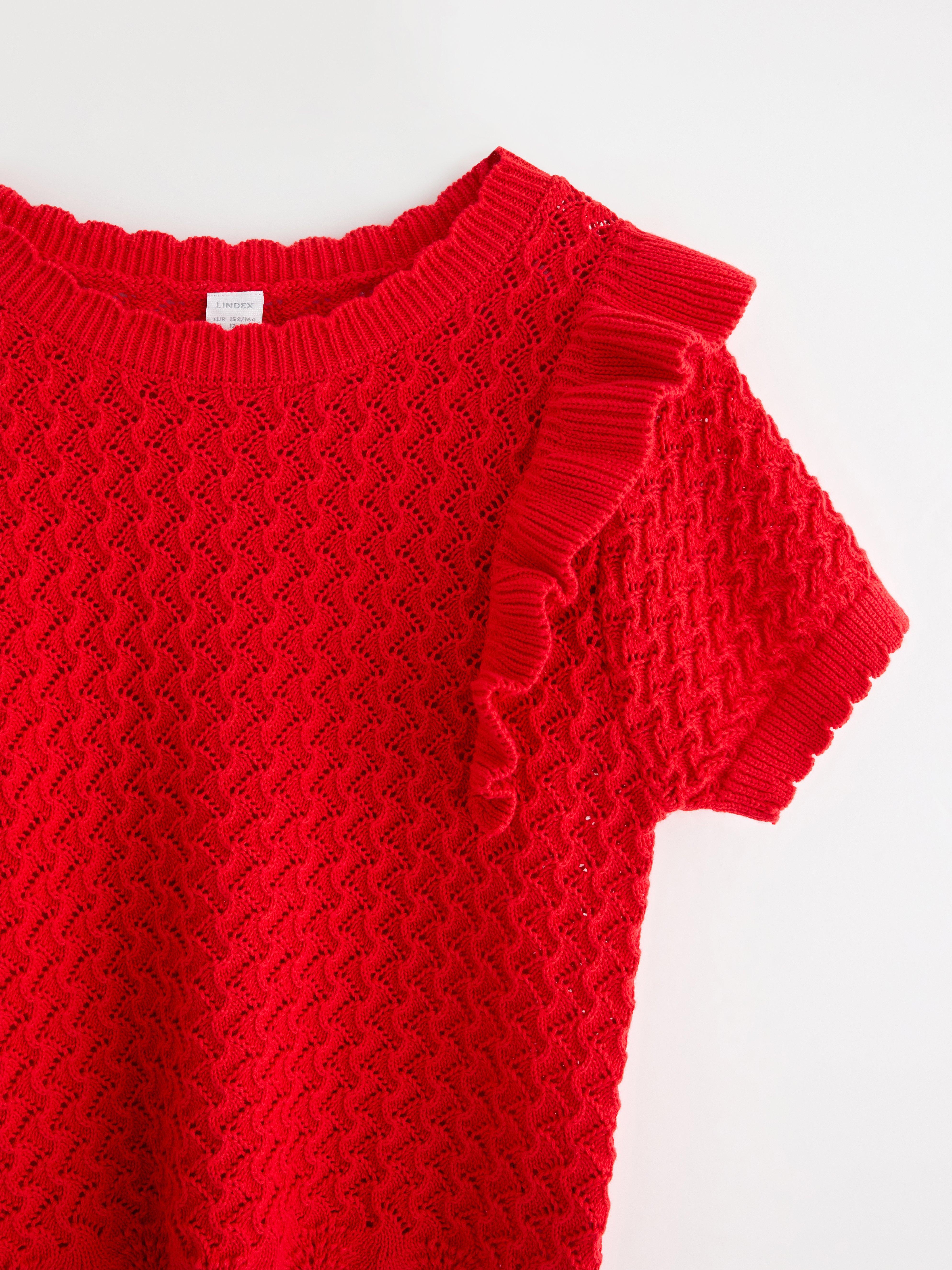 Top - Kids Wear - Red