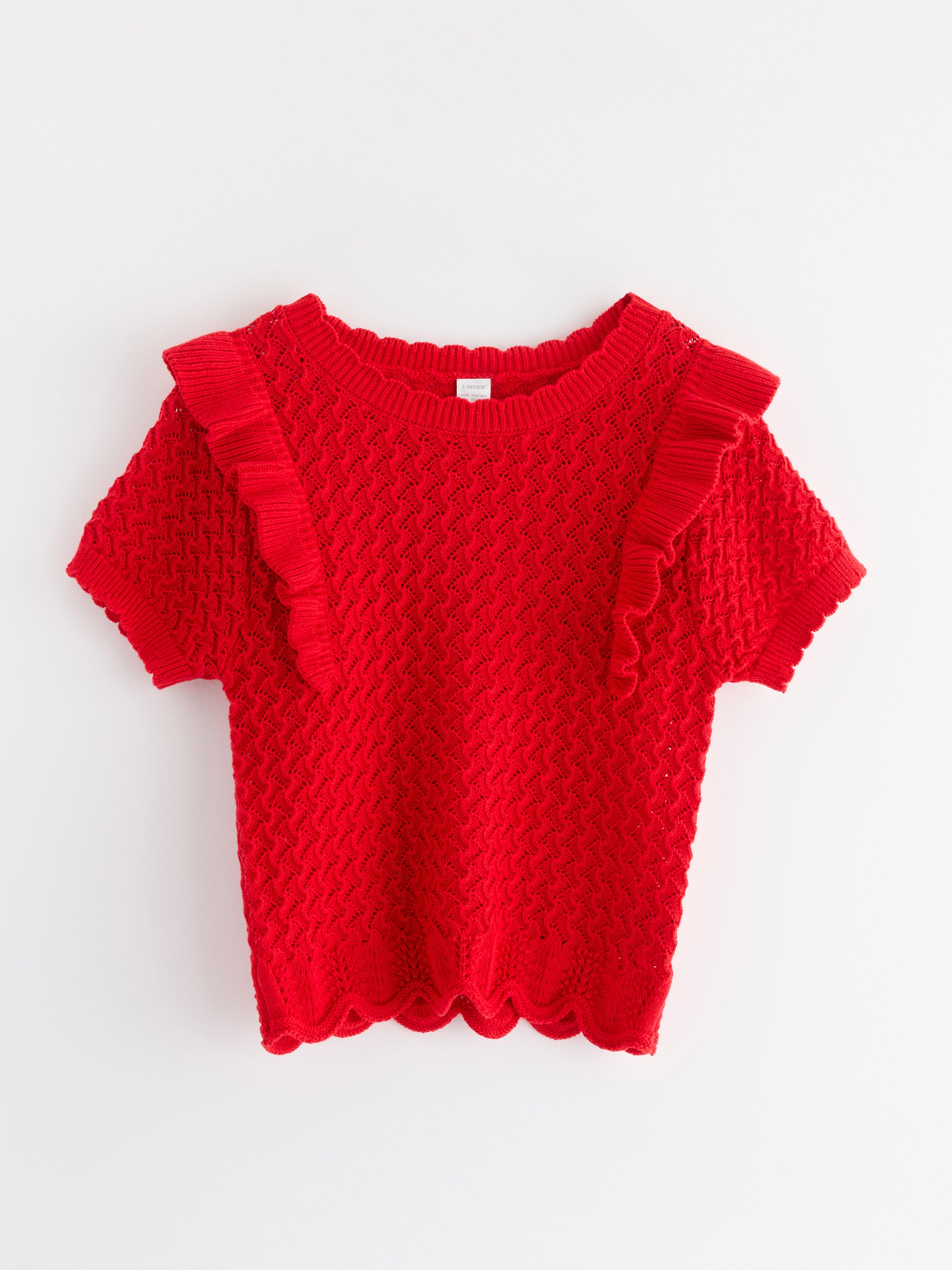 Top - Kids Wear - Red
