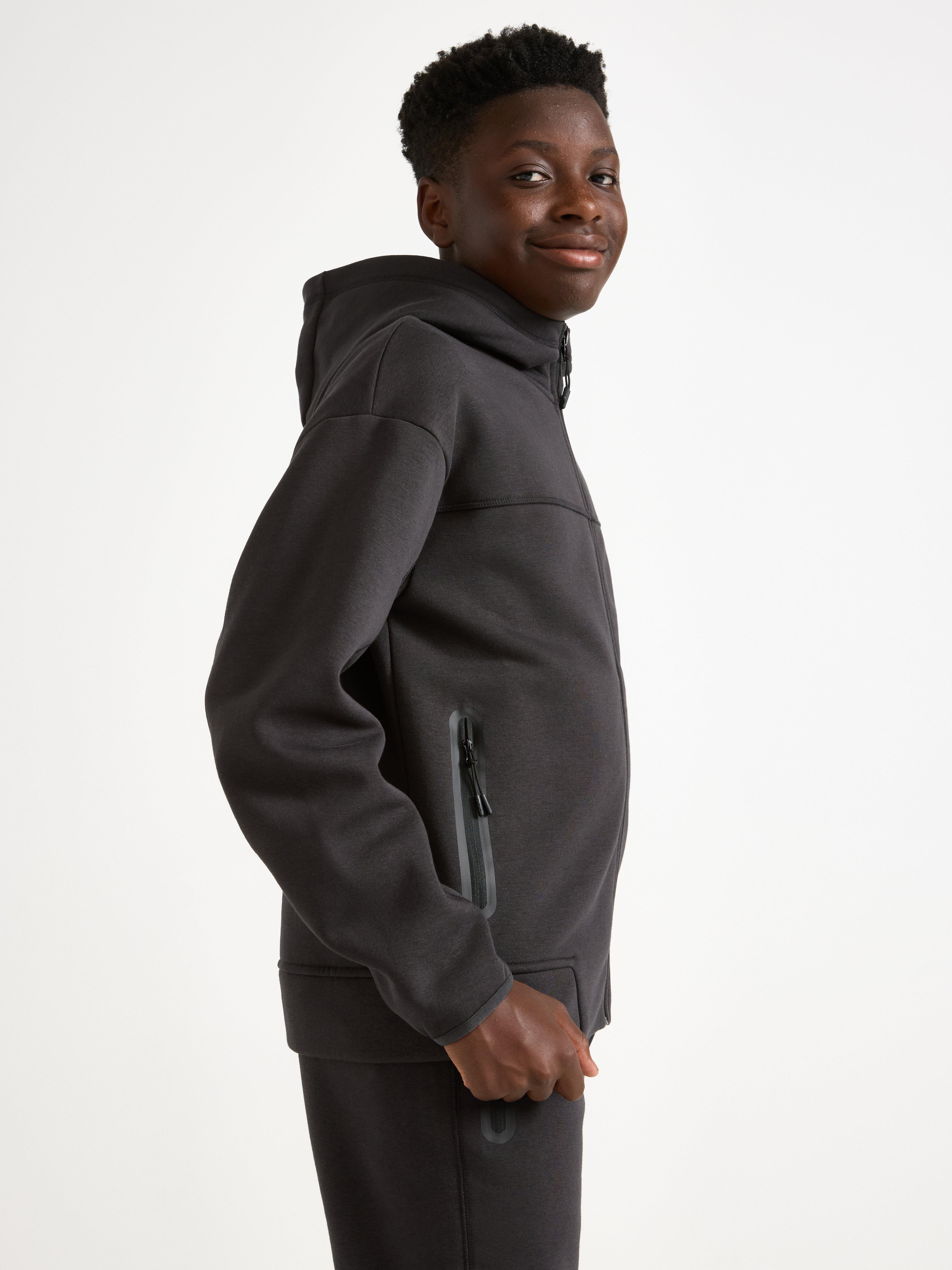 Hooded Sweatshirt - Kids Wear - Black