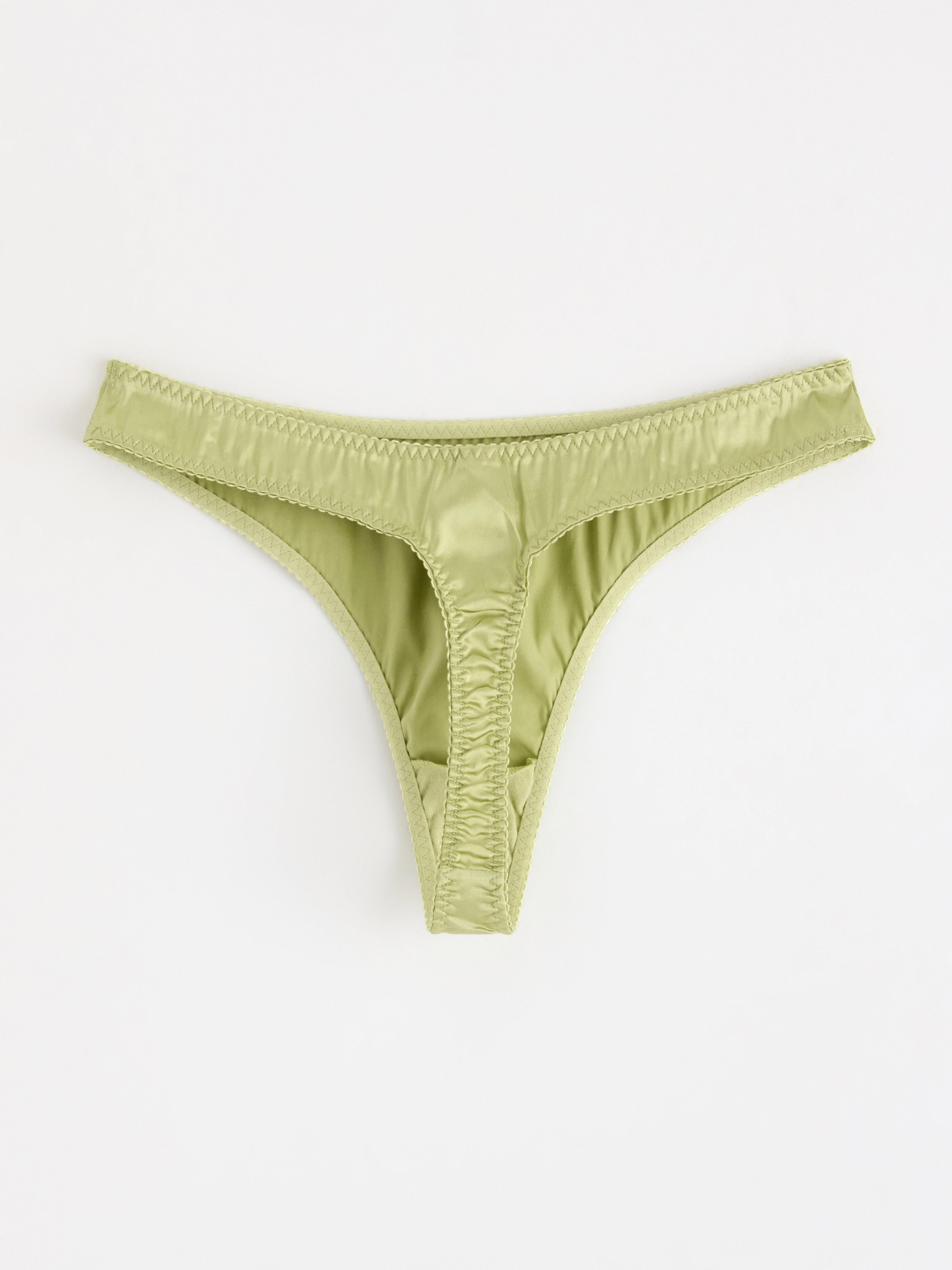 Thong Regular - Lingerie - Green
