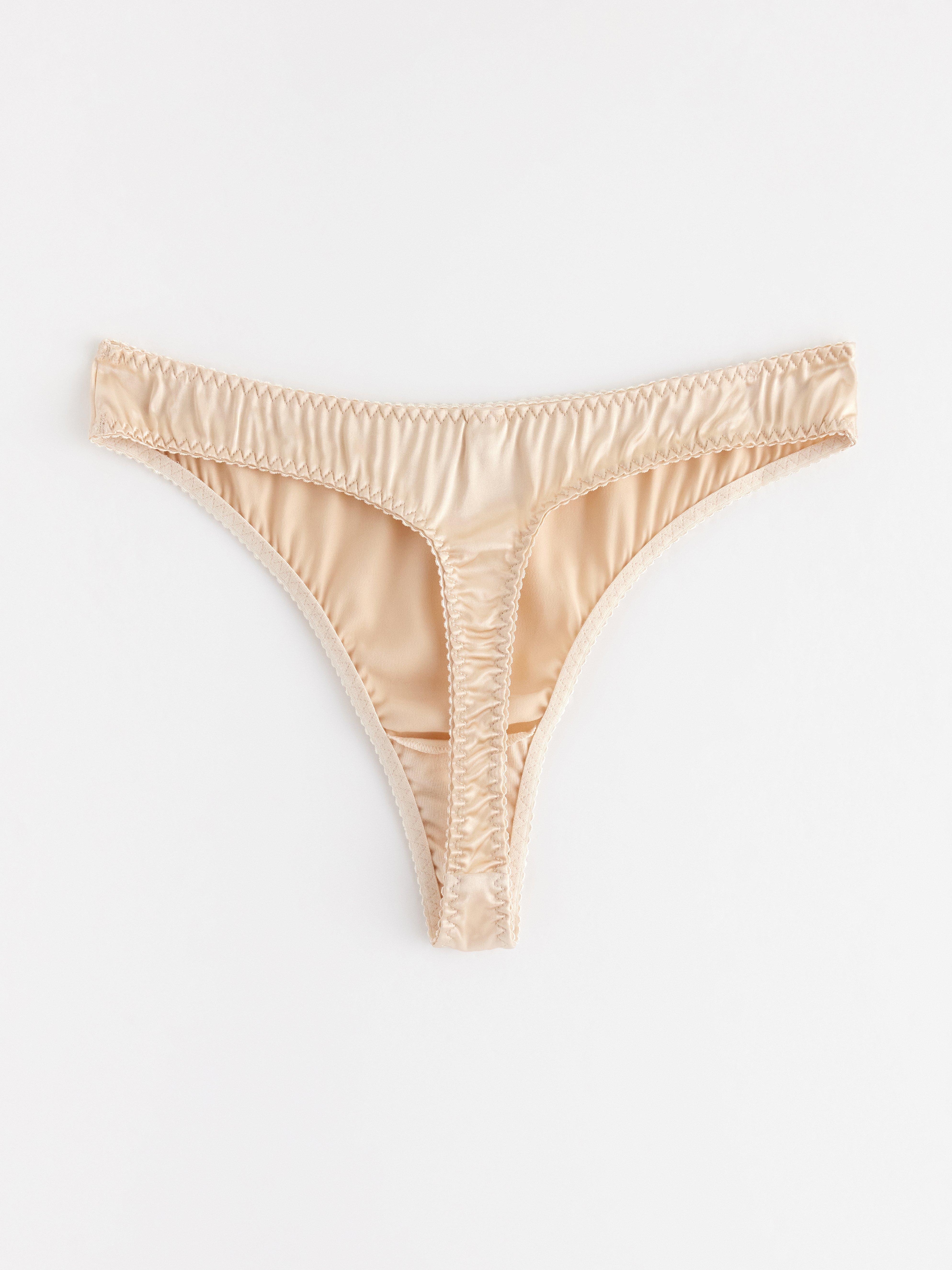 Thong Regular - Lingerie - Beige