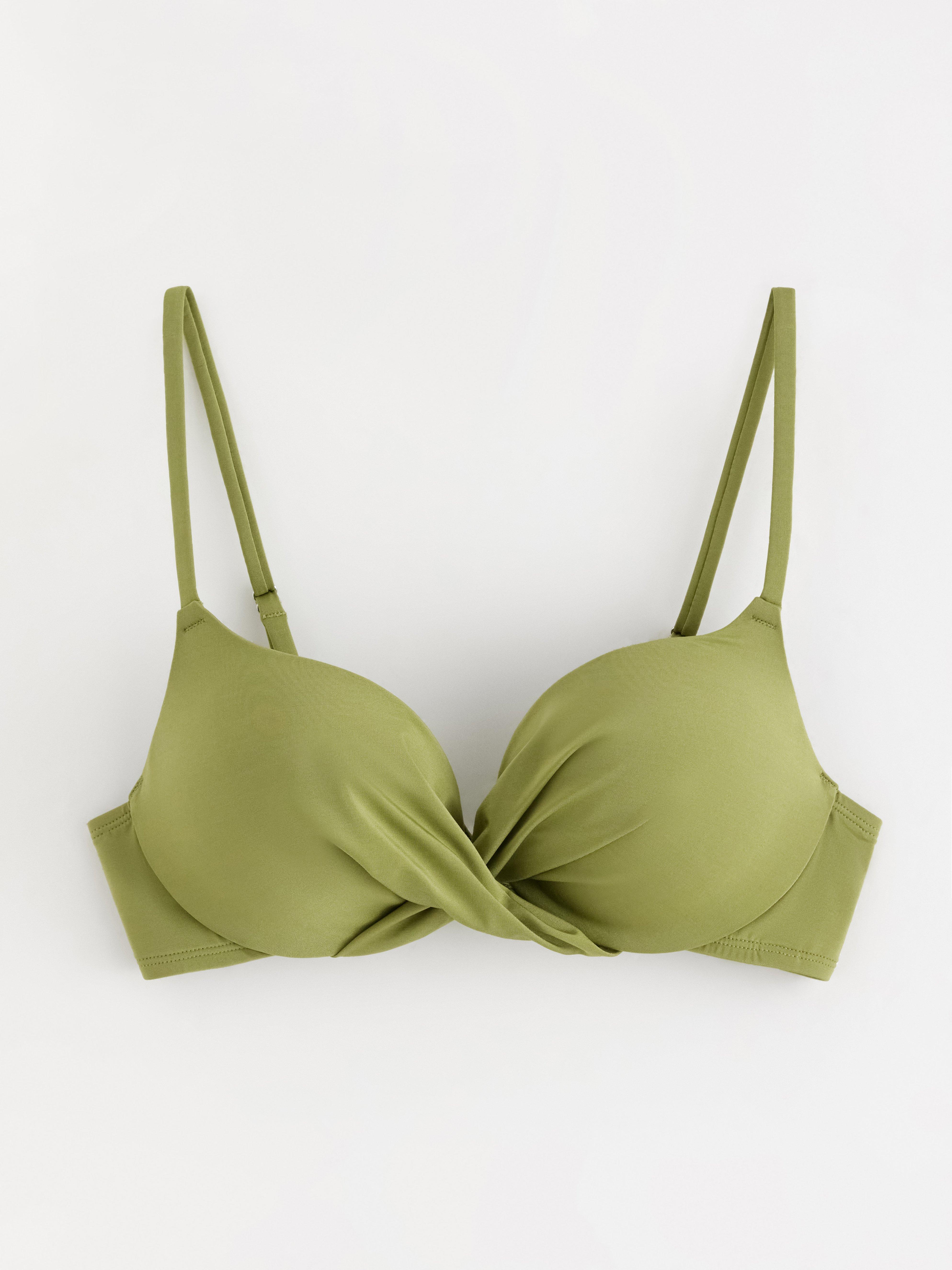 Push Up Bra - Lingerie - Green