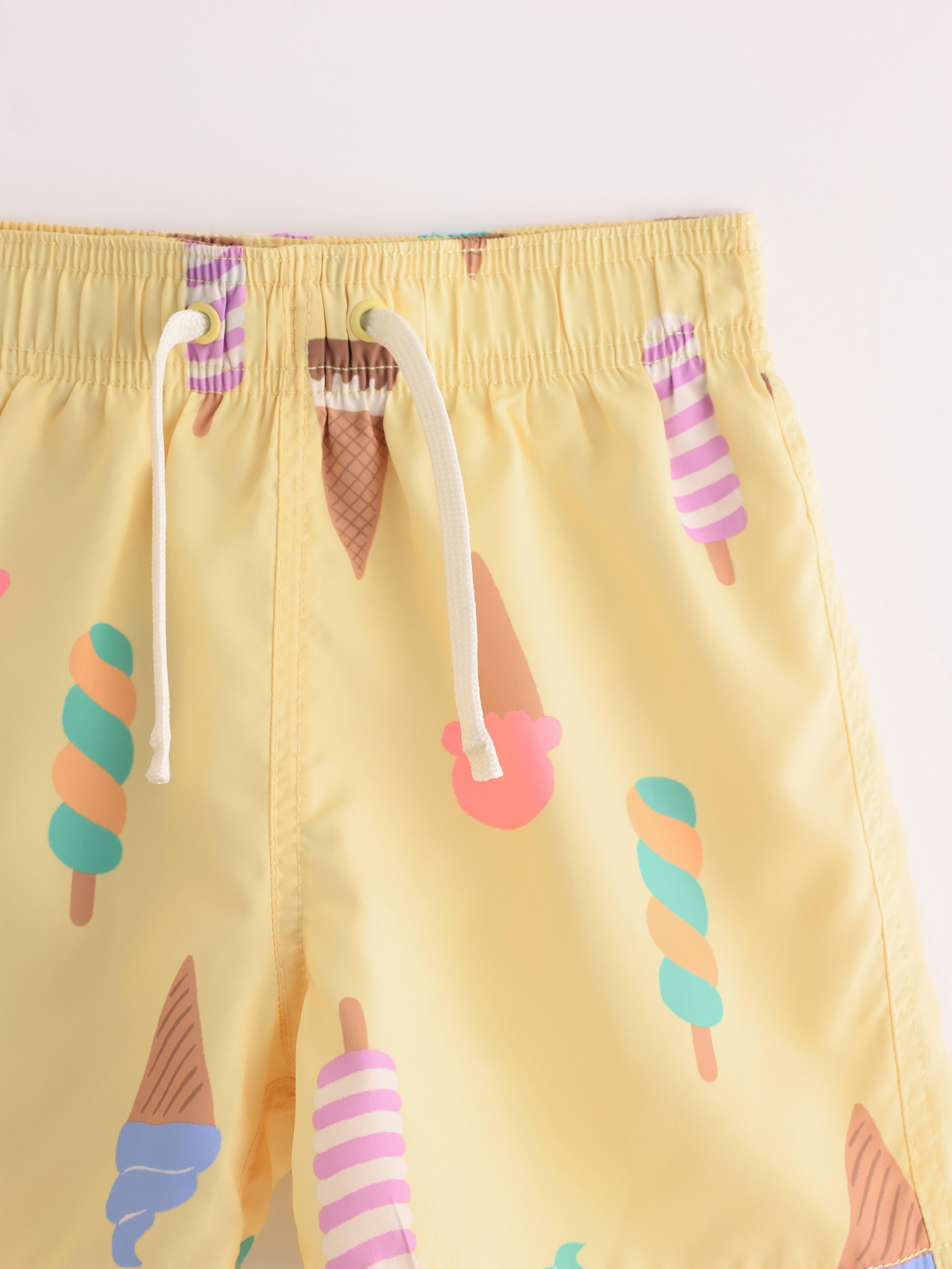 Swim Shorts - Kids Wear - Yellow