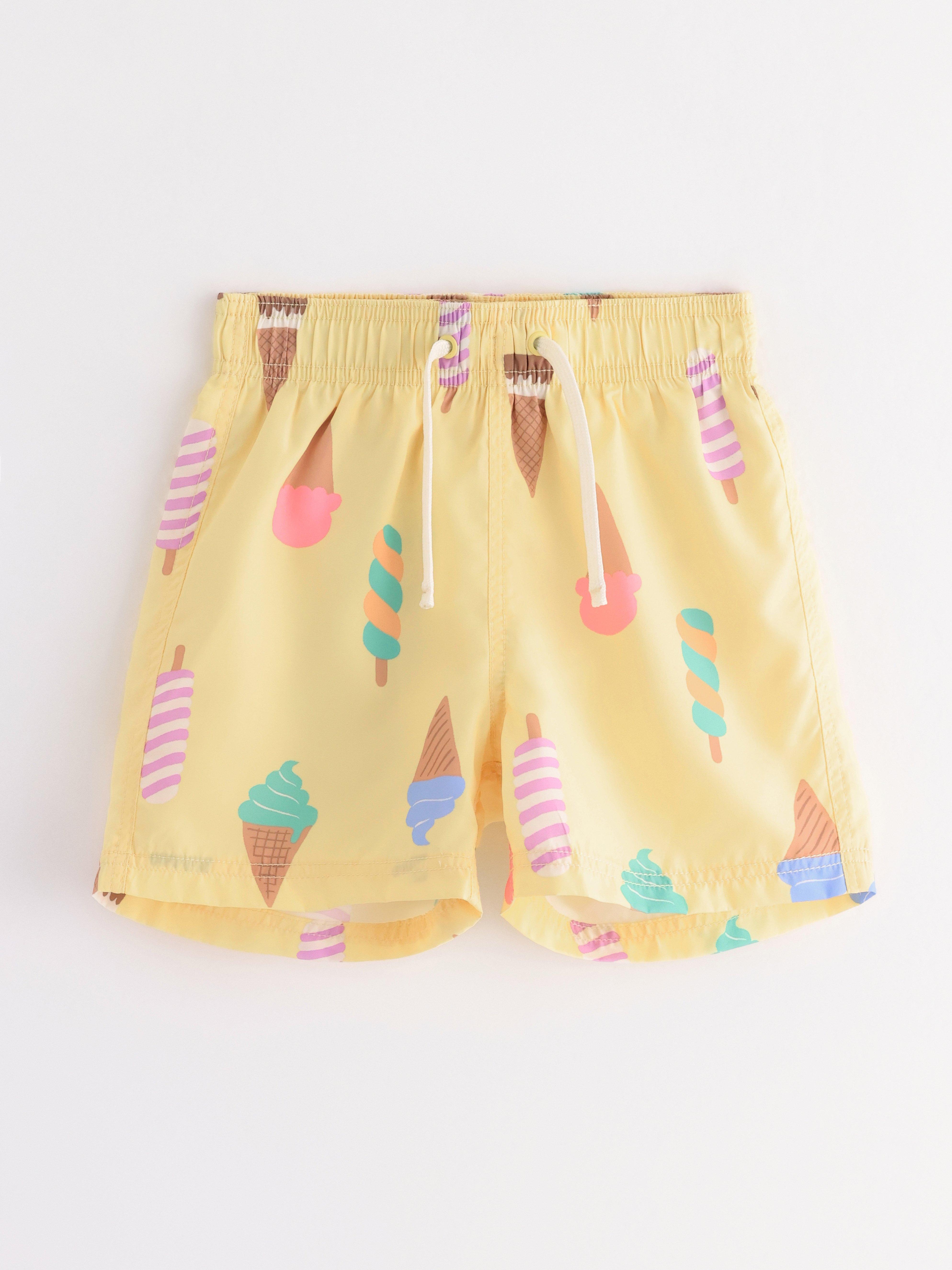 Badshorts - Barn - Gul