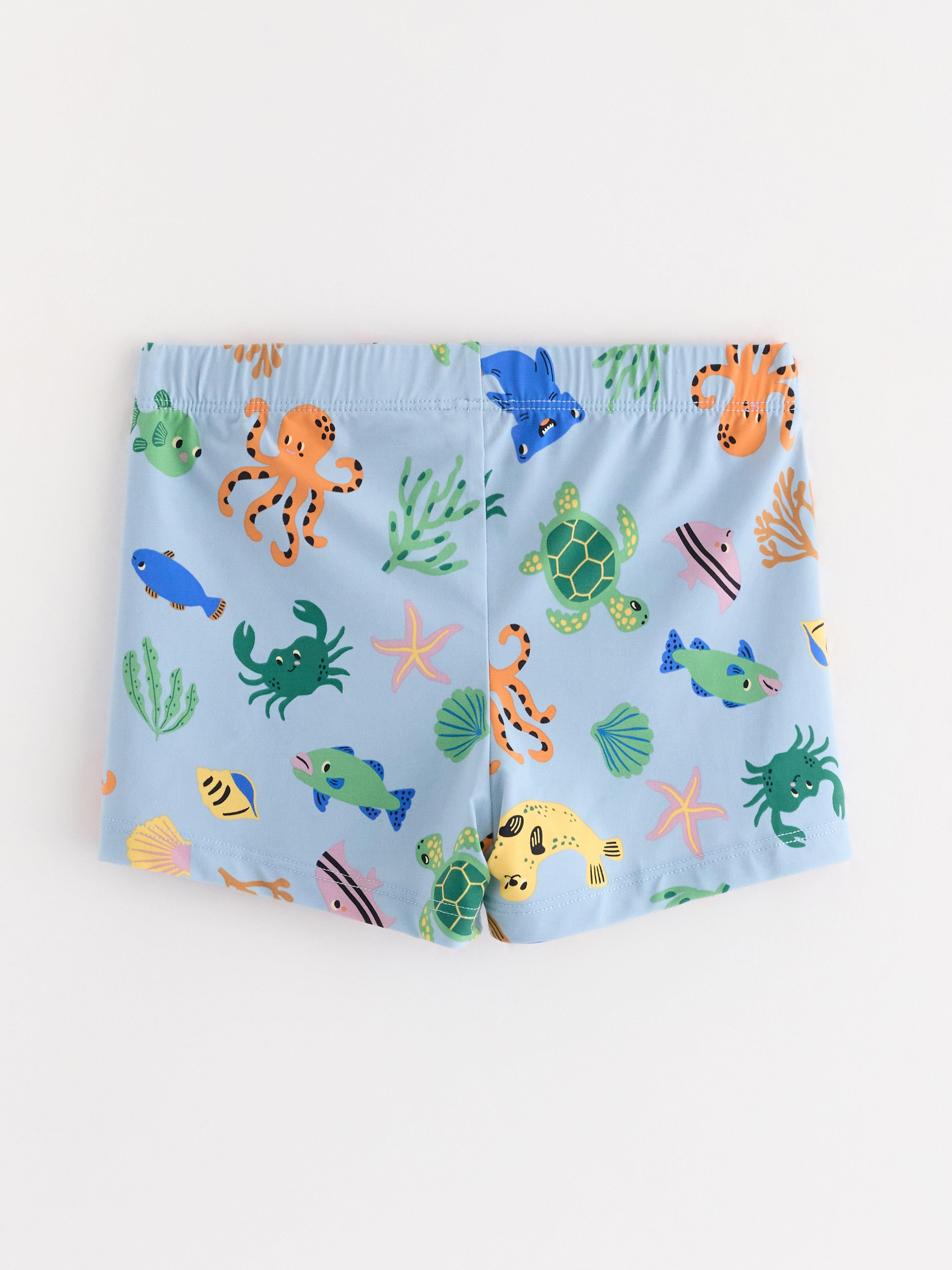Swim Trunks - Kids Wear - Blue