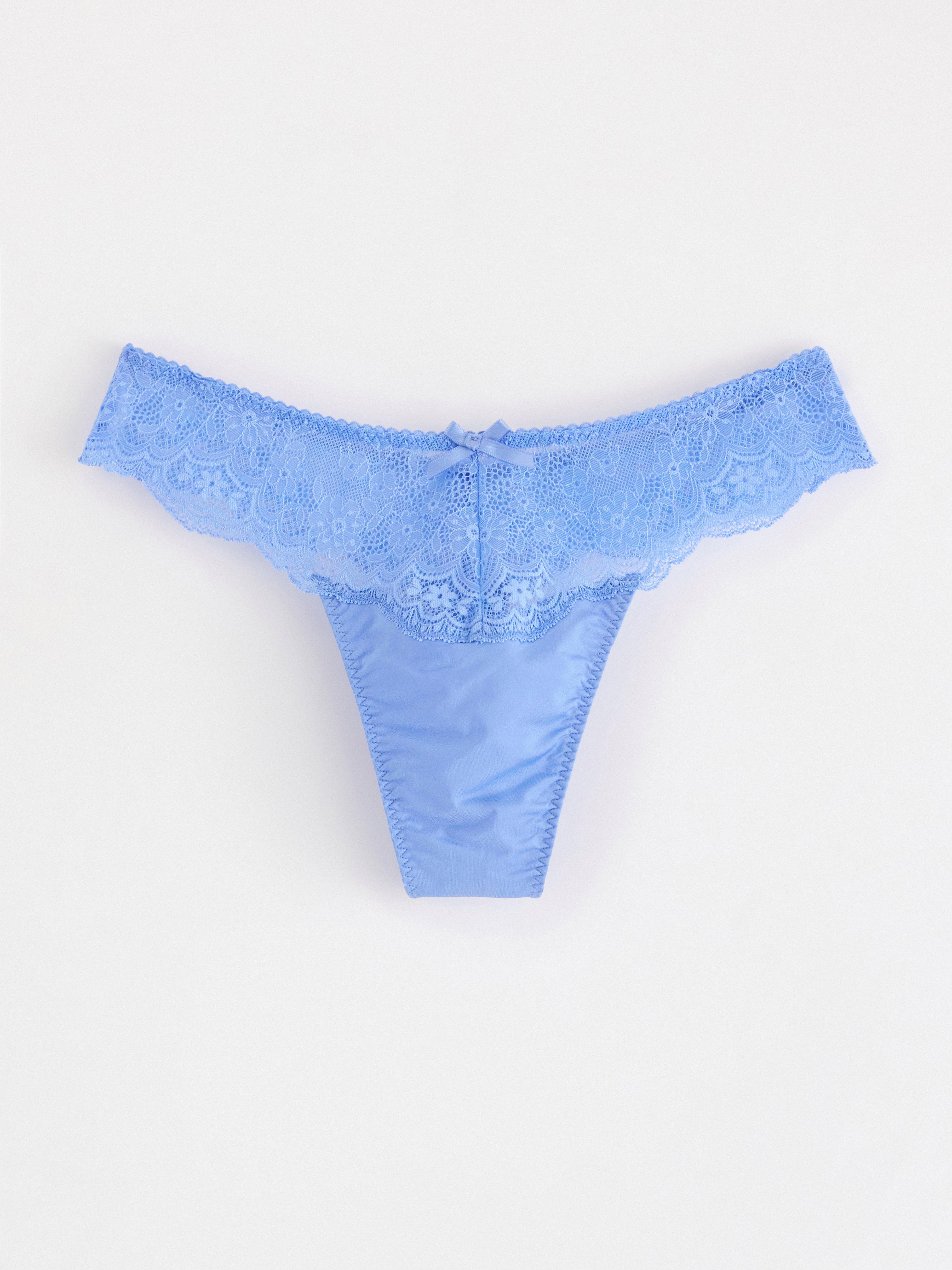 Thong Regular - Lingerie - Blue