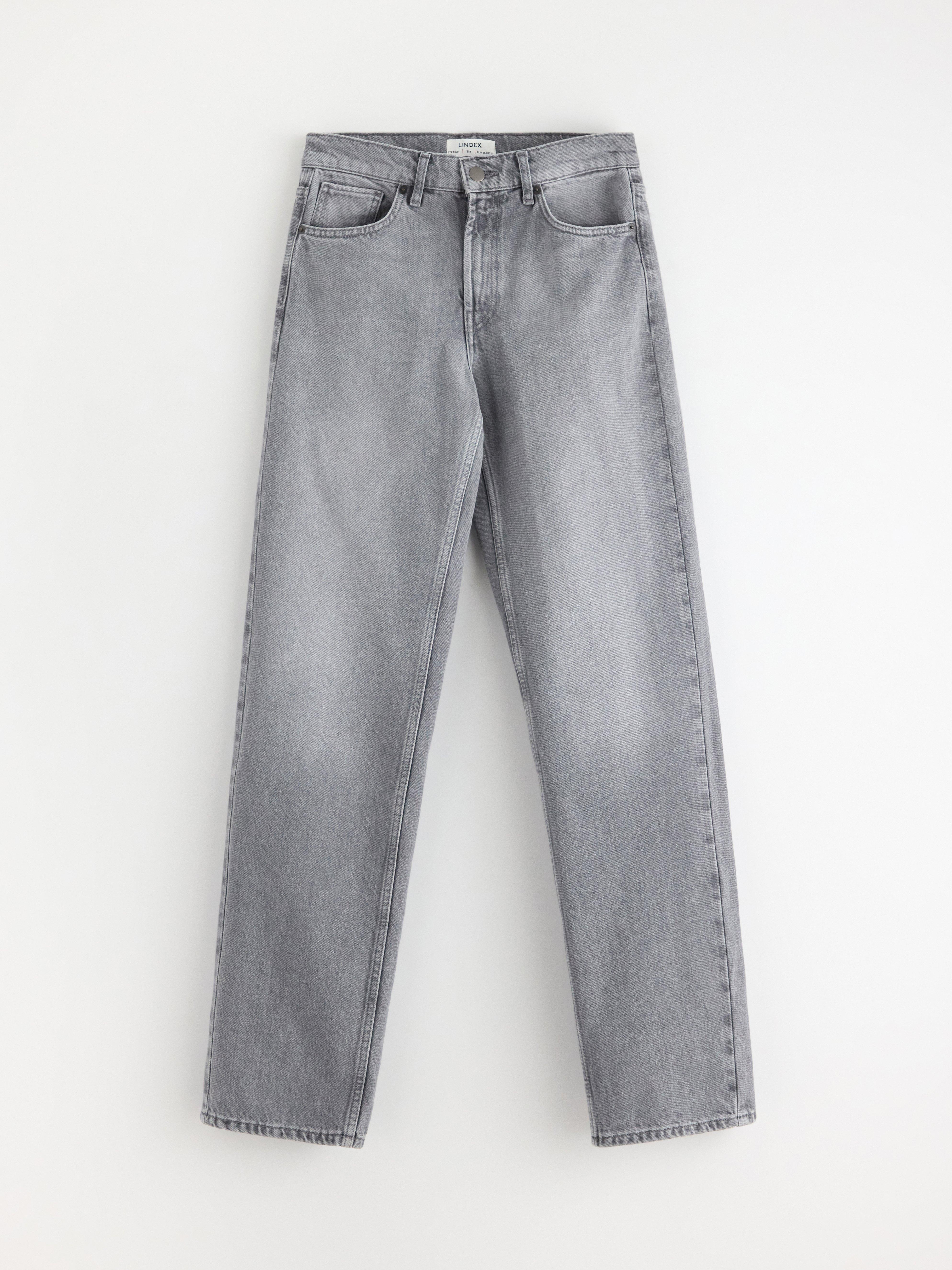 Jeans - Dame - Grå