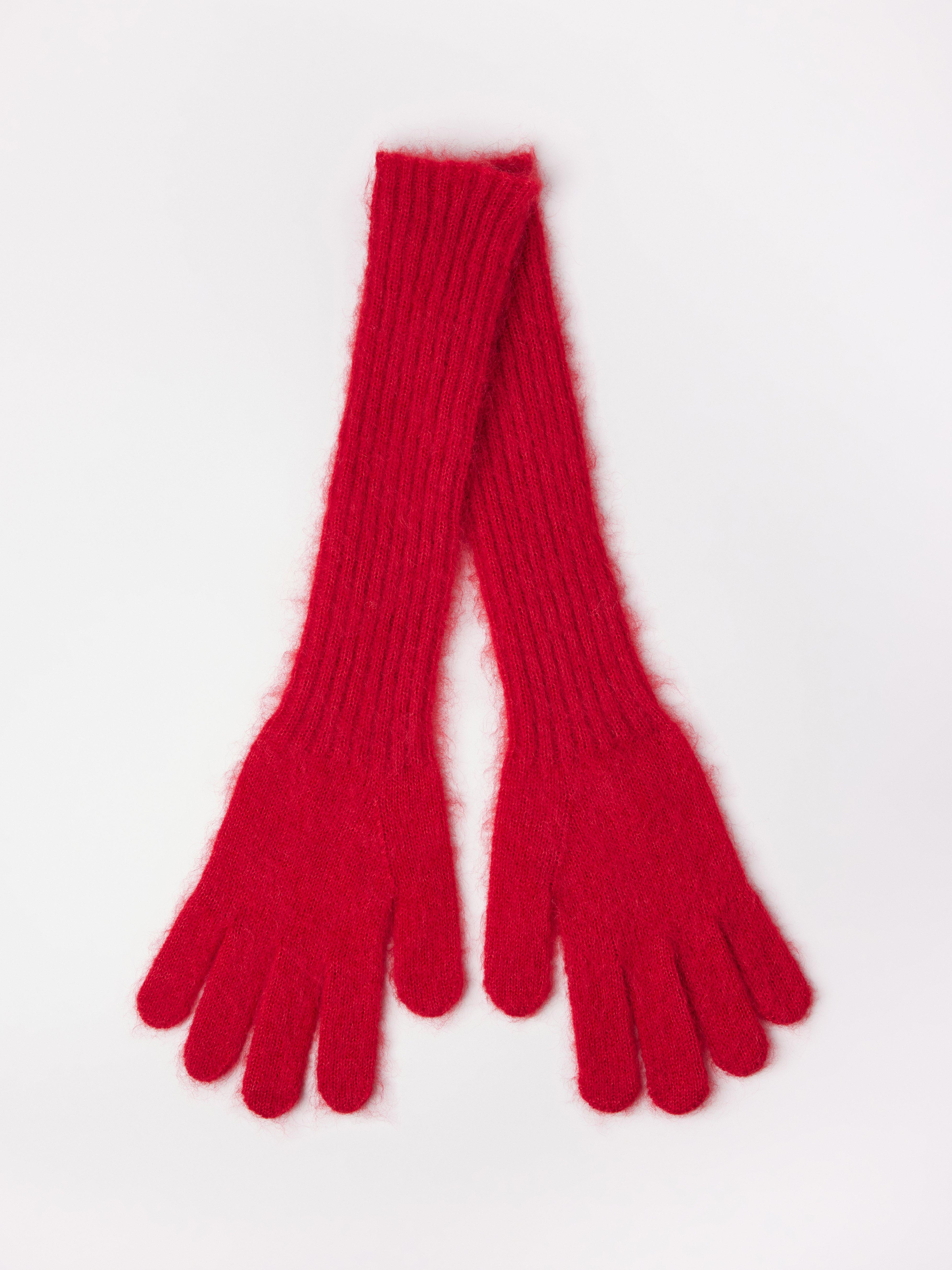 Gloves - Womens Wear - Red