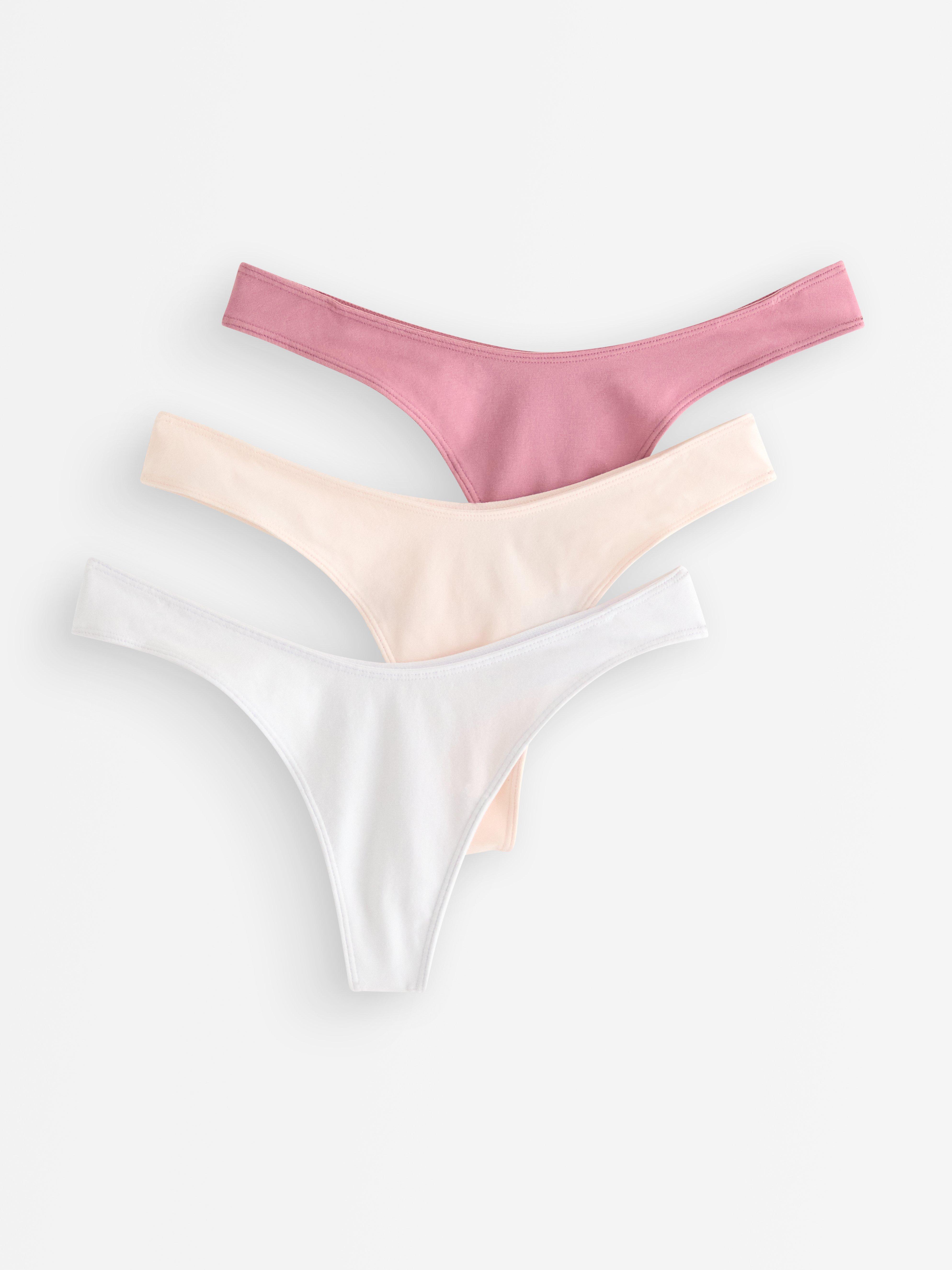 Stringtruse med lavt liv - Undertøy - Rosa