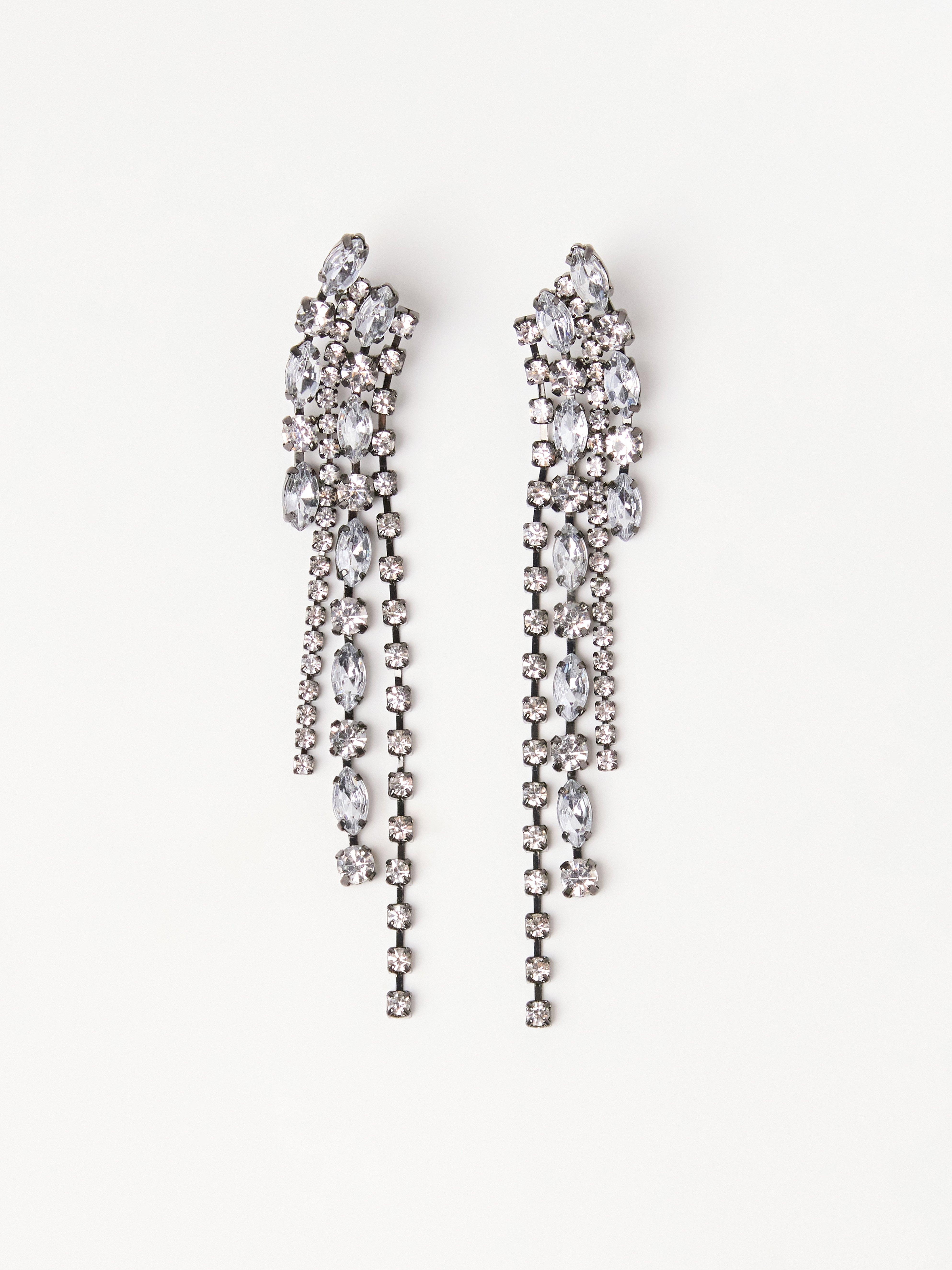 Earrings - Womens Wear - Grey