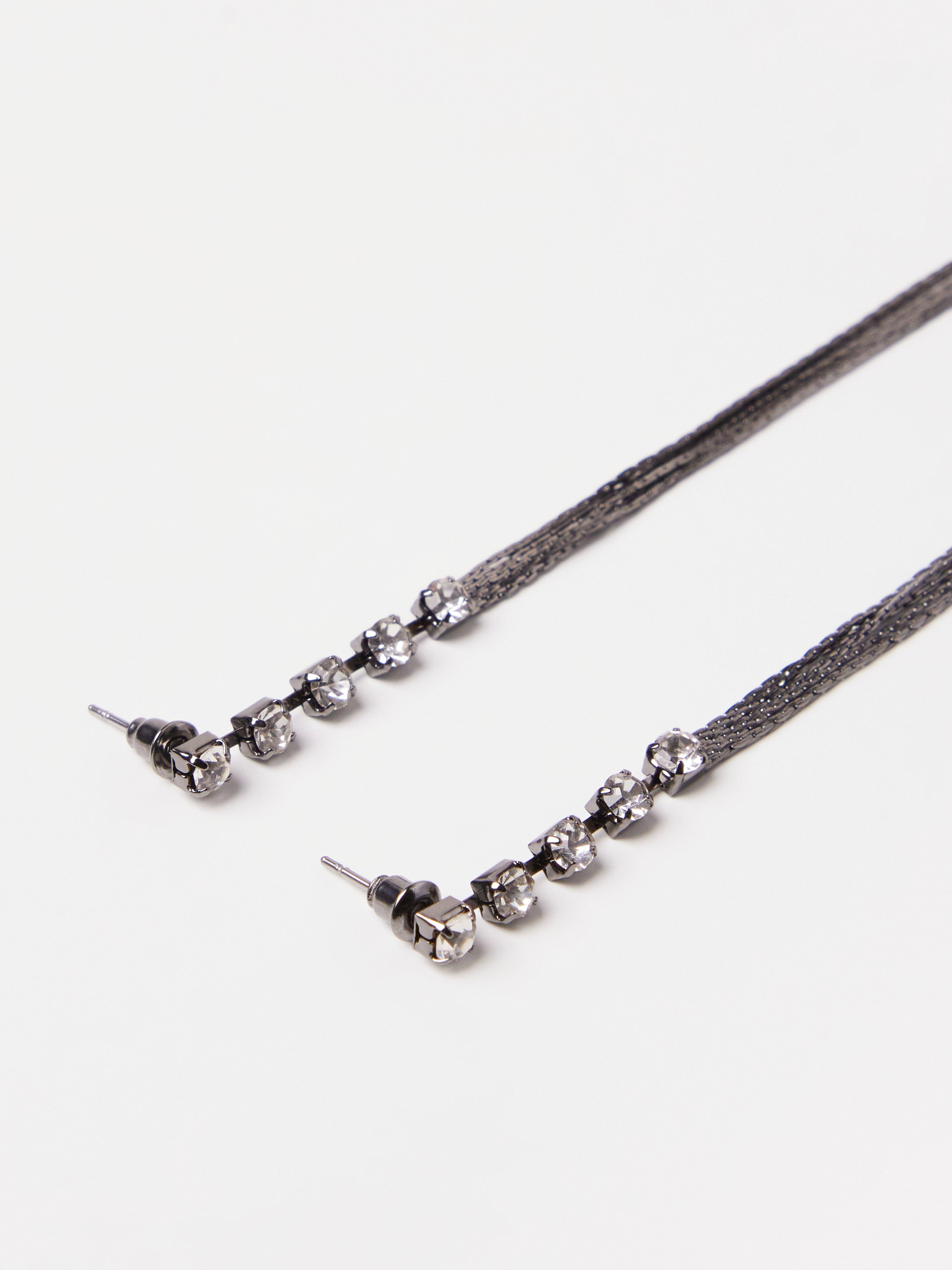 Earrings - Womens Wear - Grey