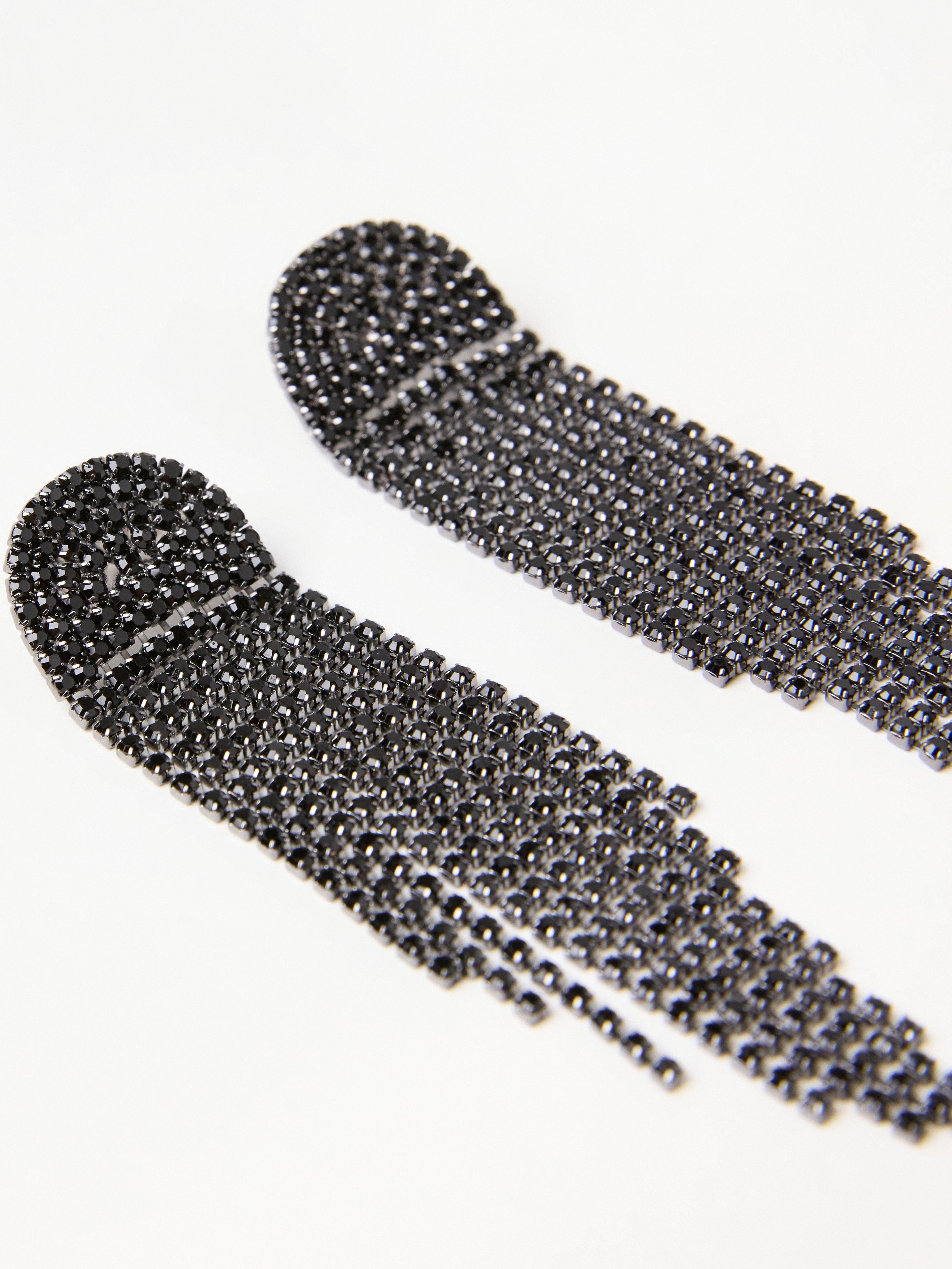 Earrings - Womens Wear - Black