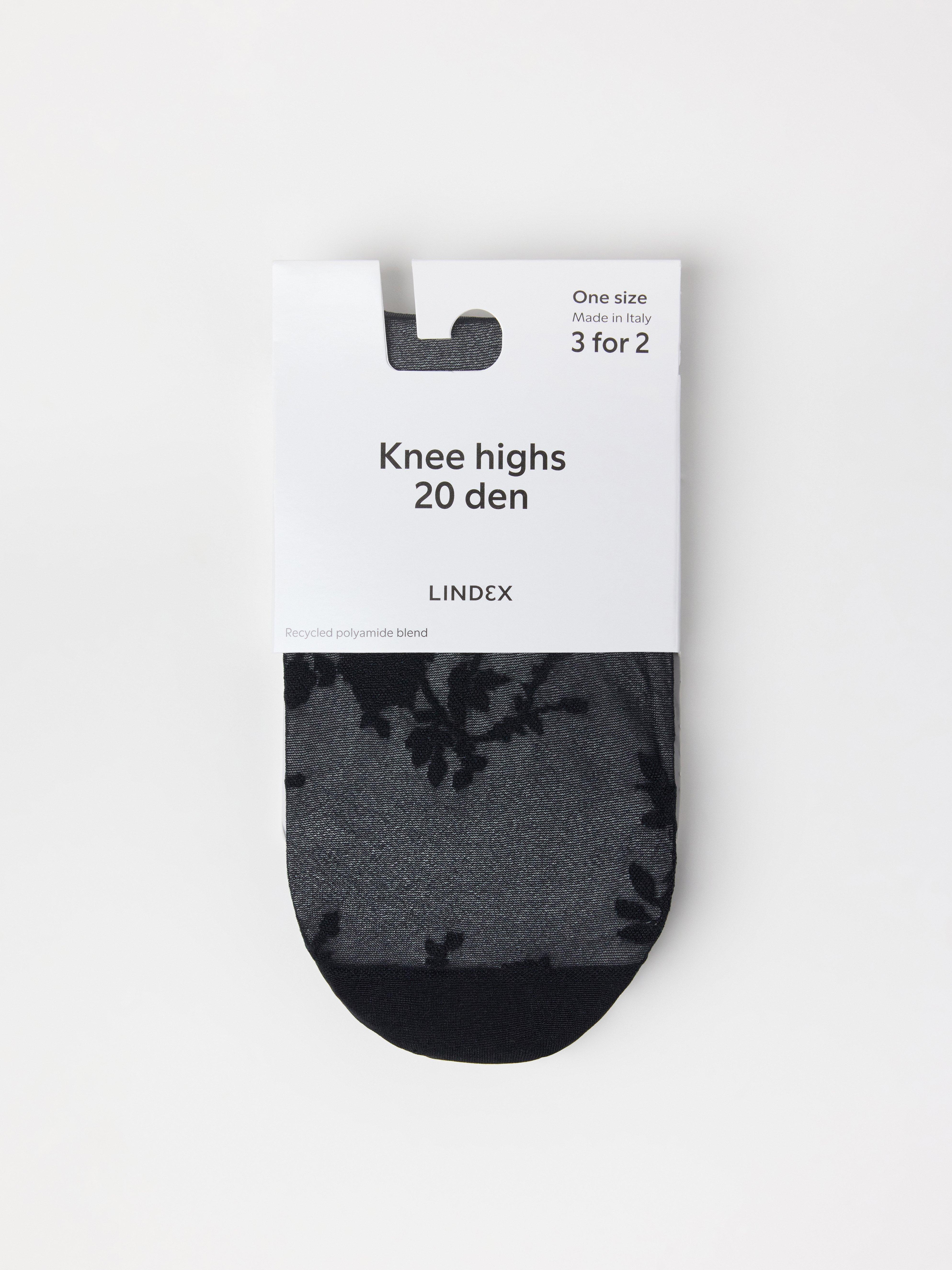 Knee-high socks 20 denier