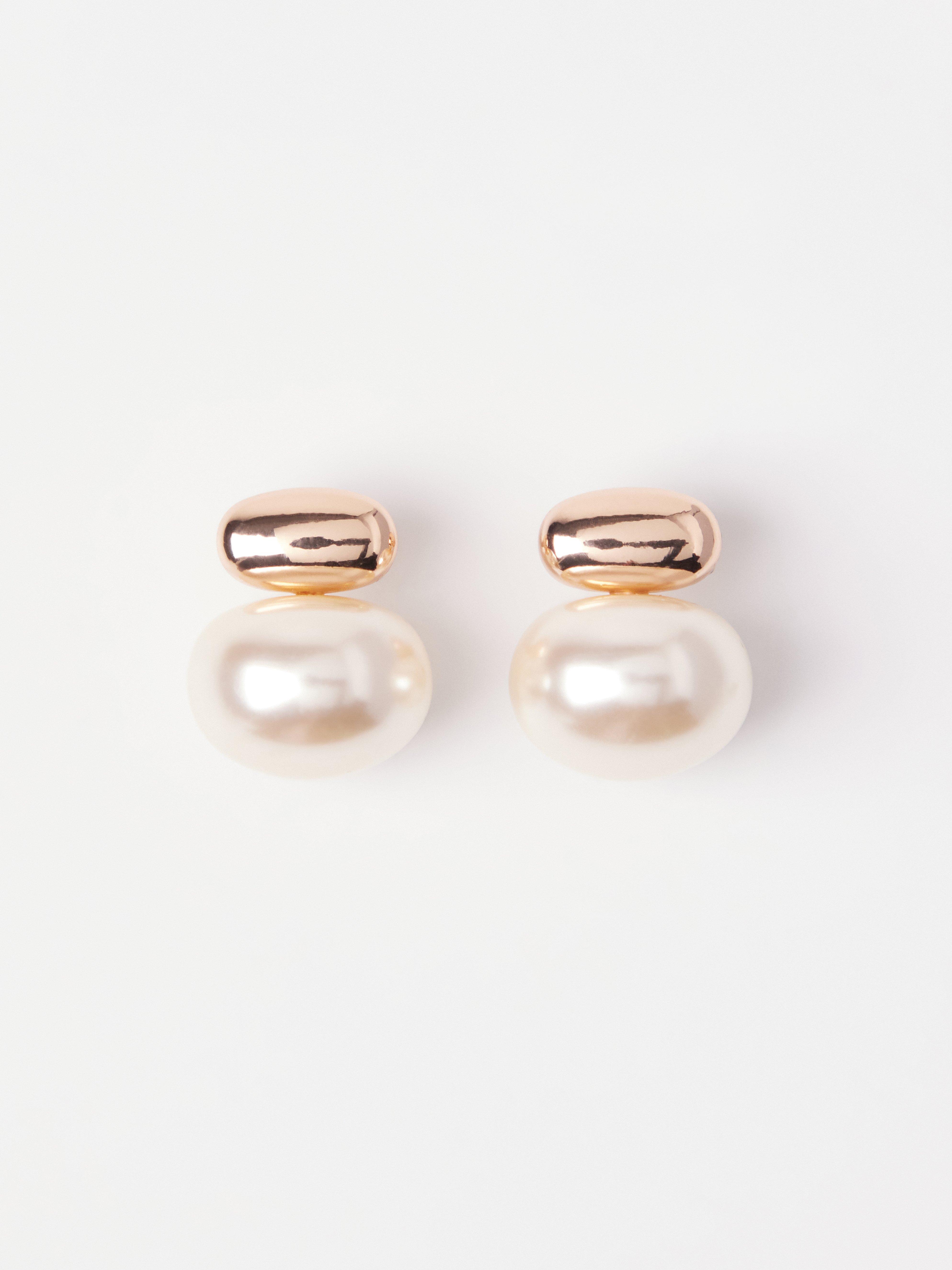 Earrings - Womens Wear - White