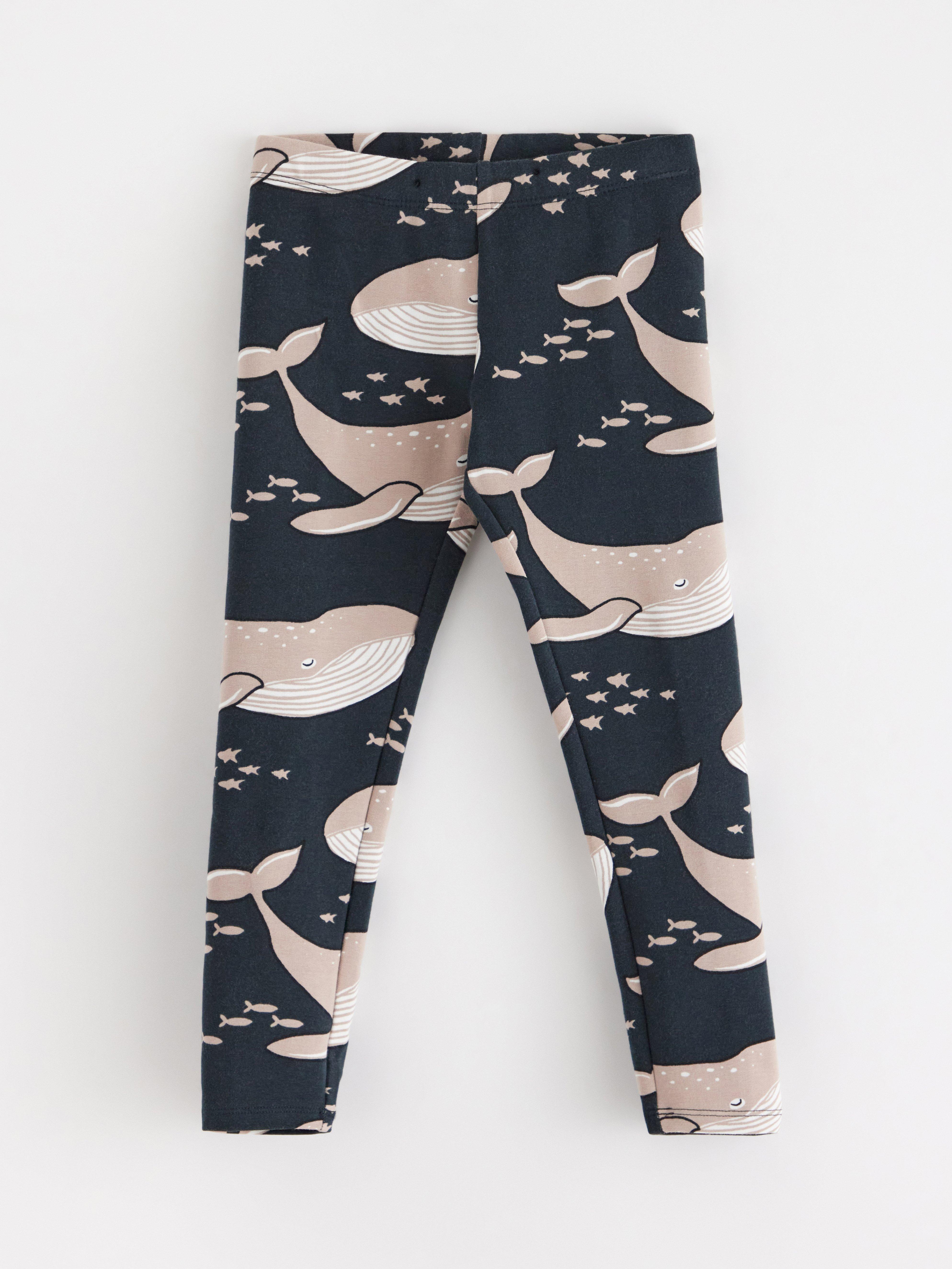 Leggings - Børn - Sort