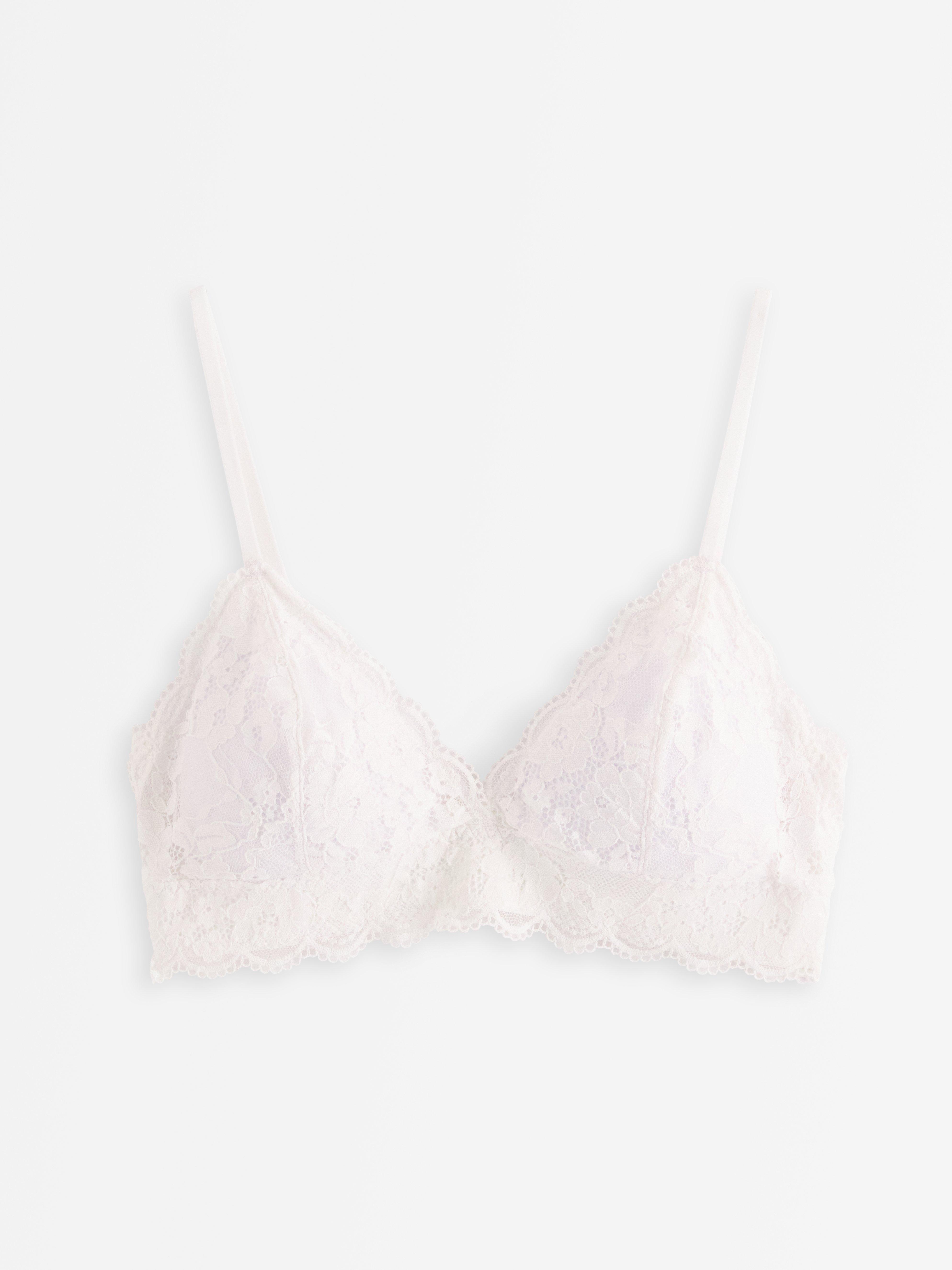 Bralette - Undertøy - Hvit