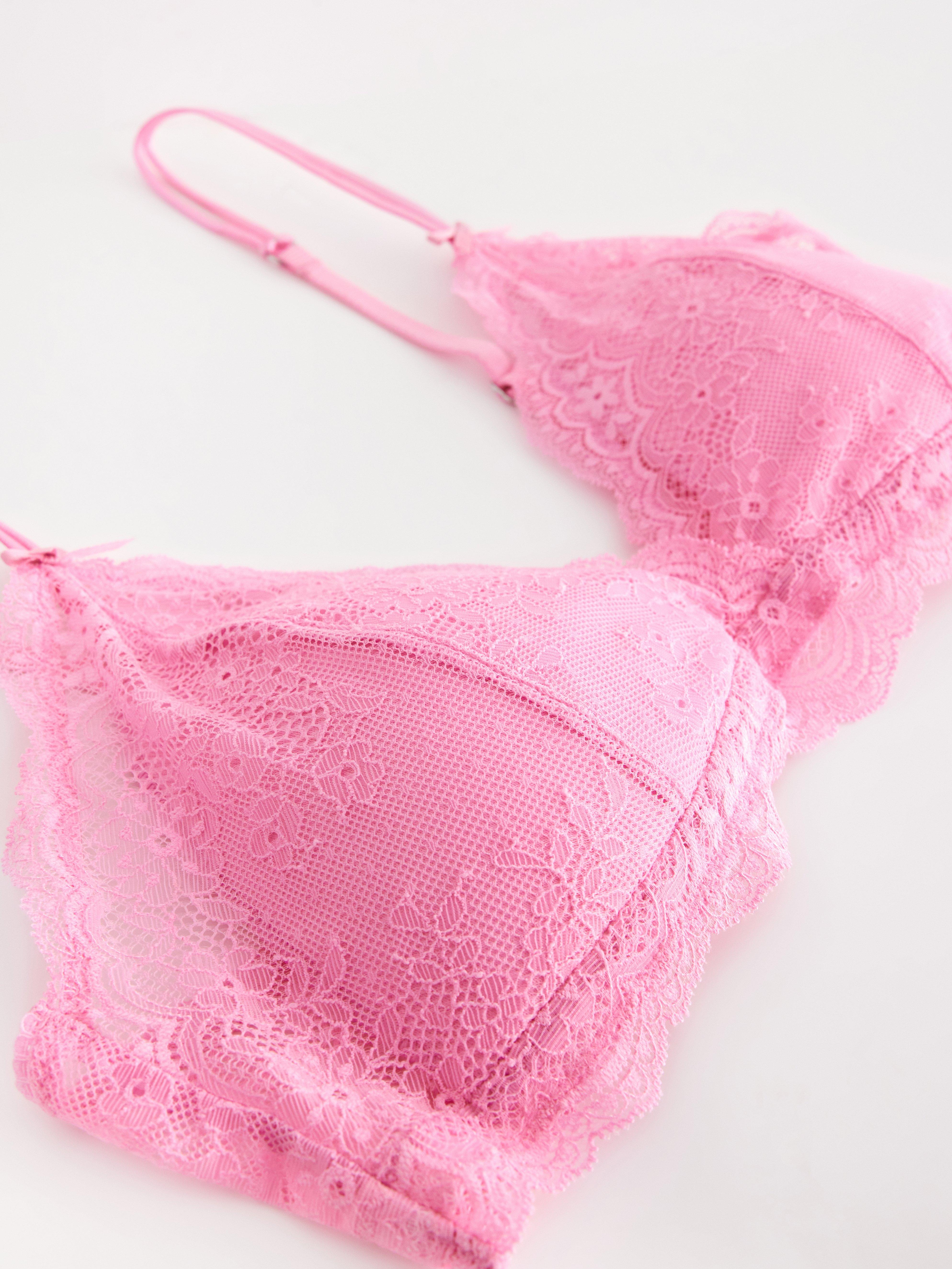 Bralette podprsenka - Spodní prádlo - Růžová