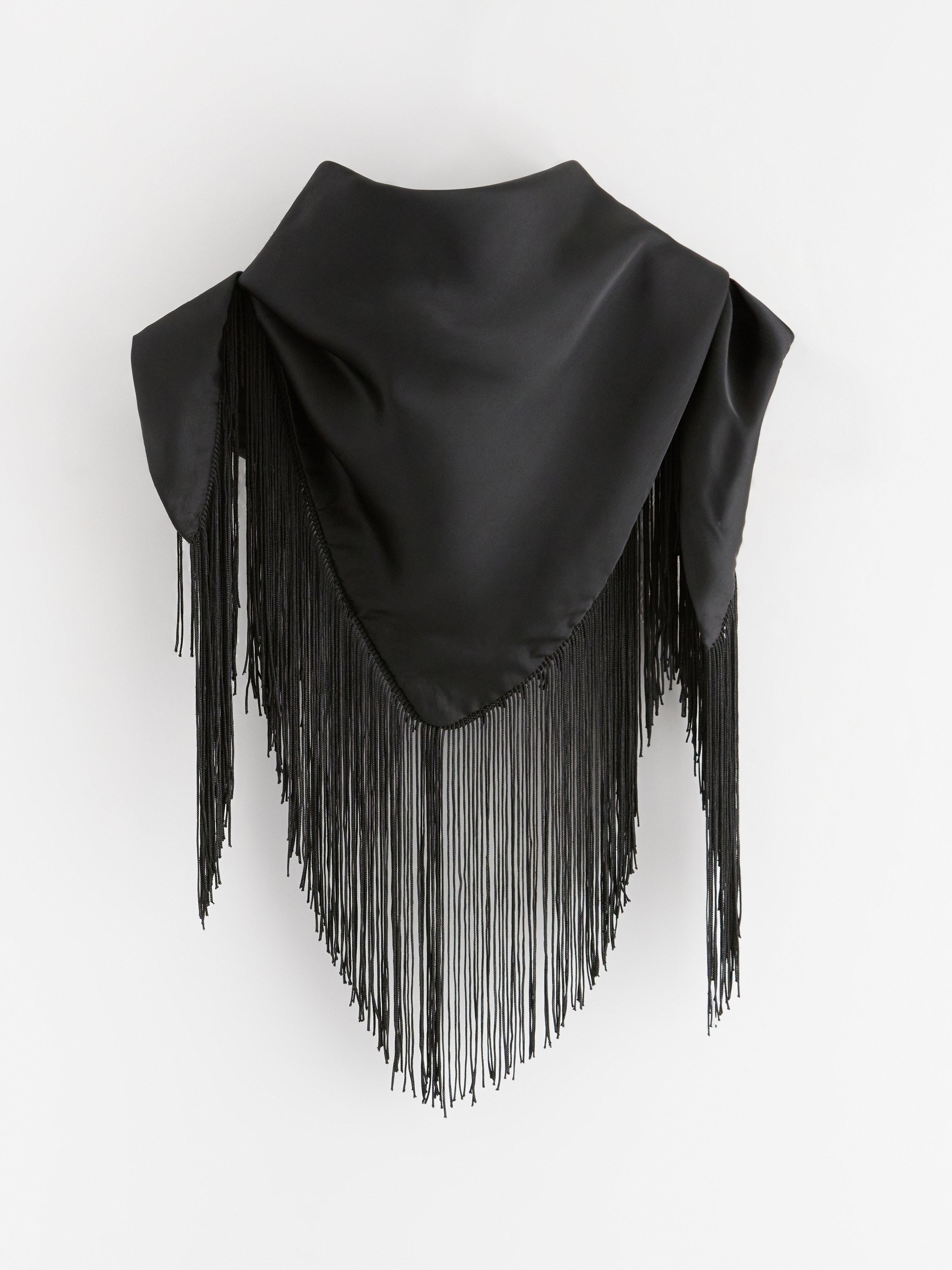 Scarf - Womens Wear - Black